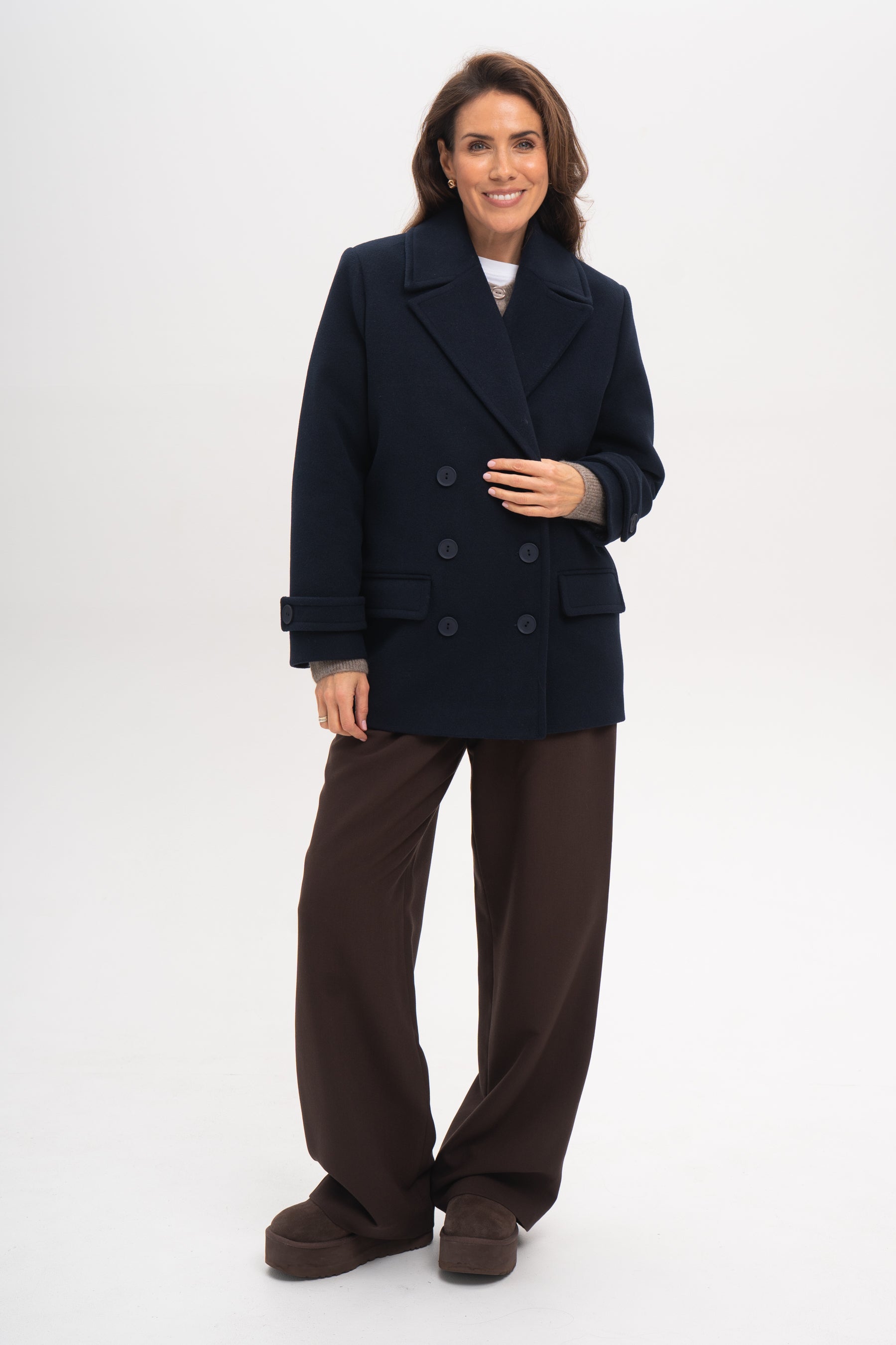 VIOLA navy blue jacket