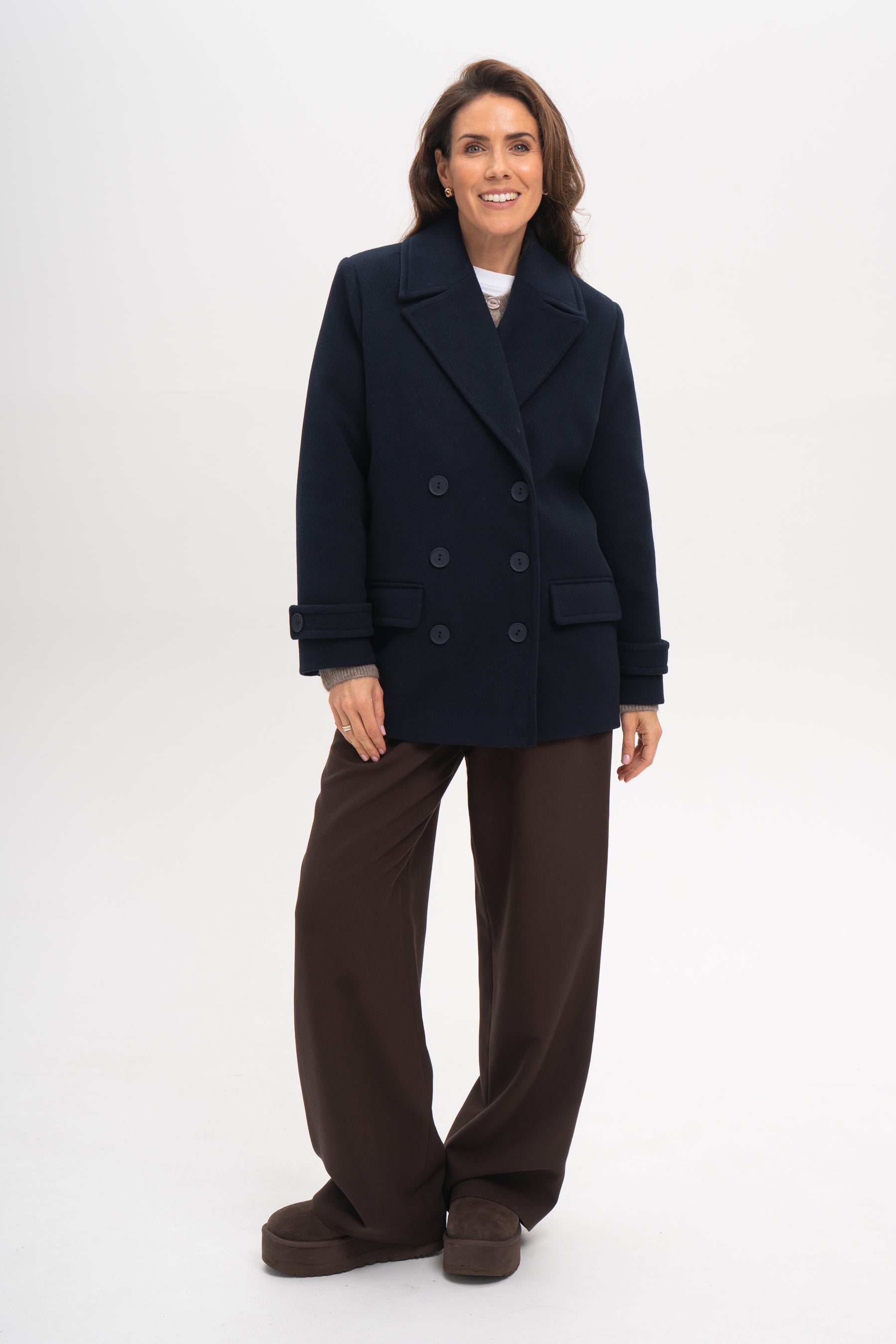 VIOLA navy blue jacket