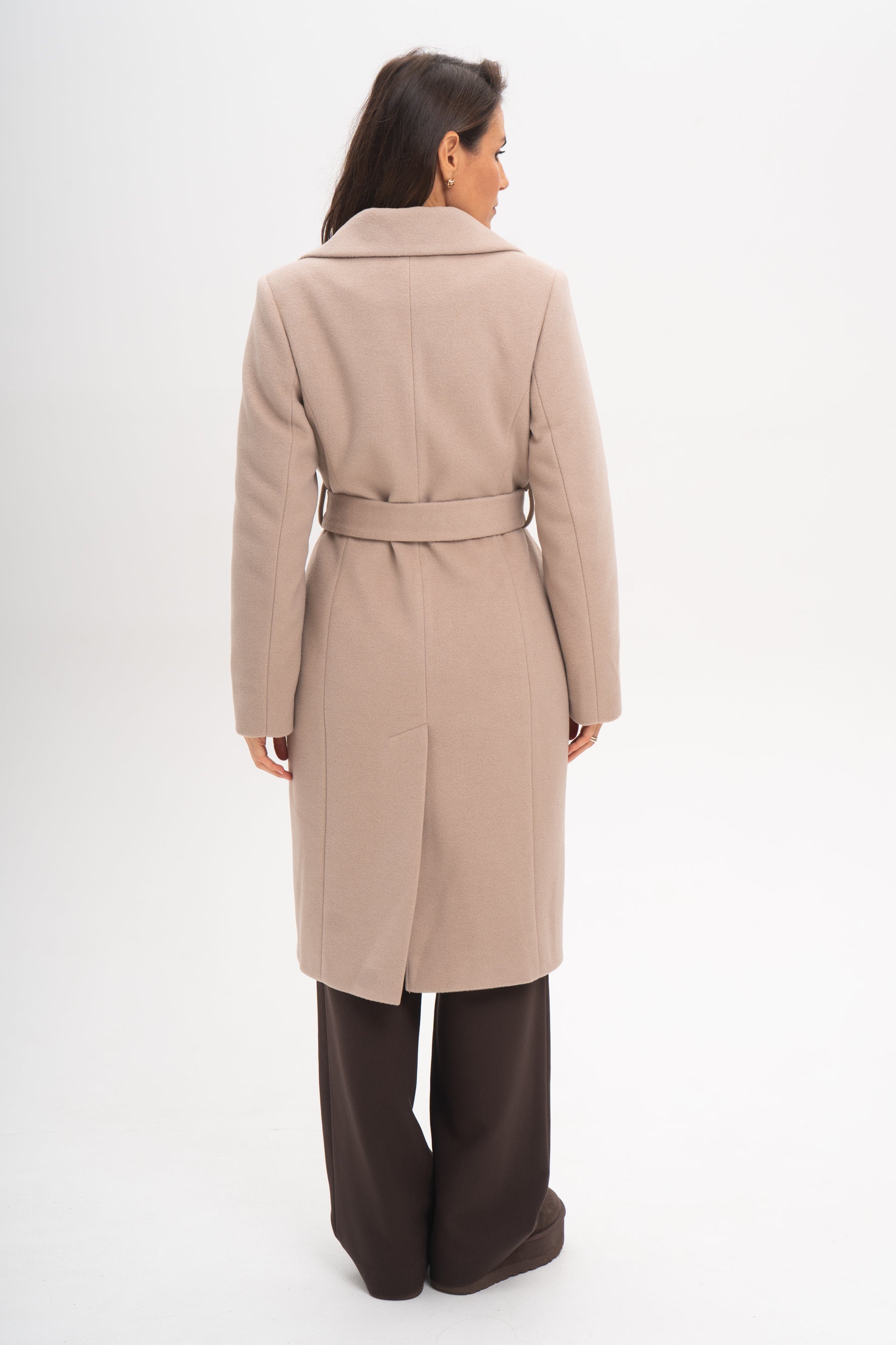 VERONA midi coat beige