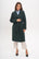 VERONA midi coat green