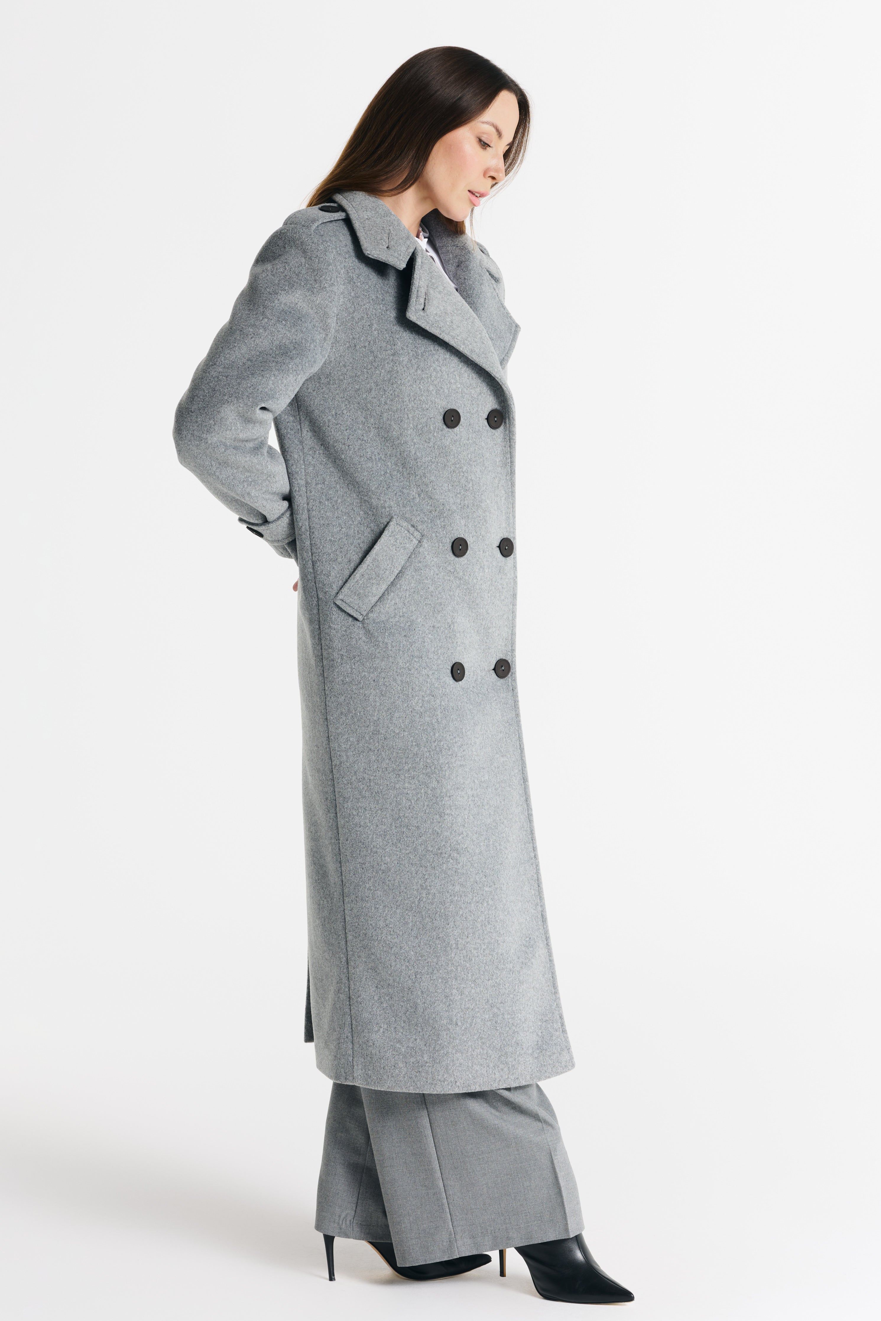 LIDIA coat, gray