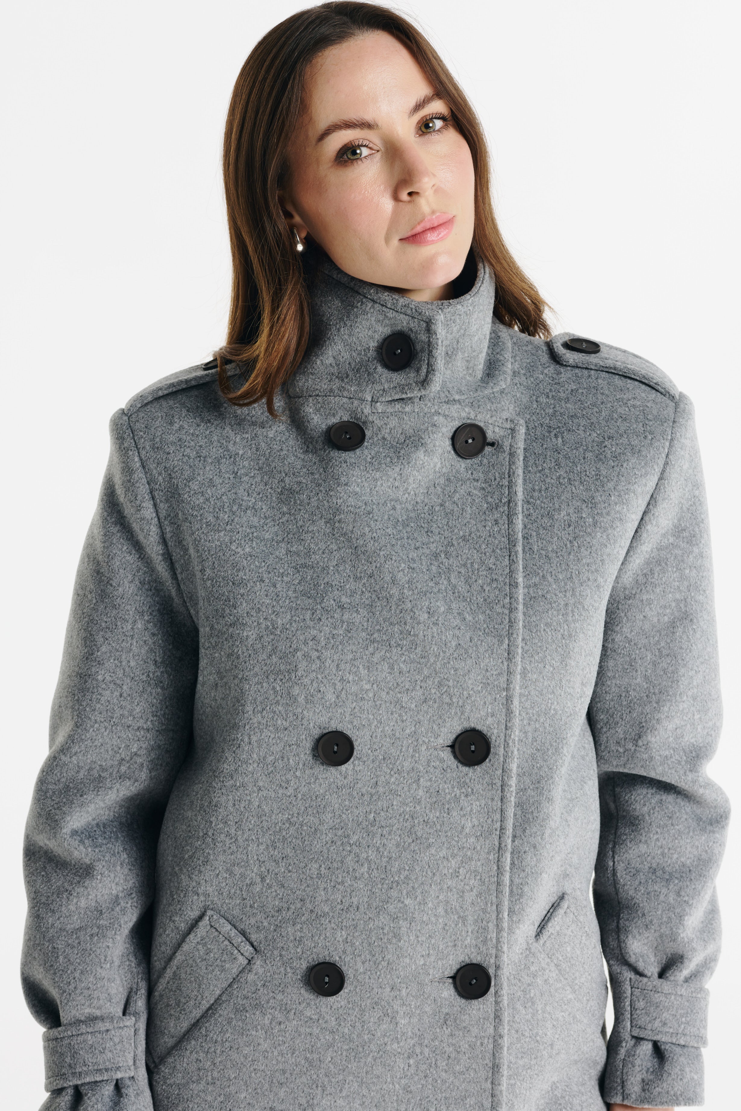 LIDIA coat, gray