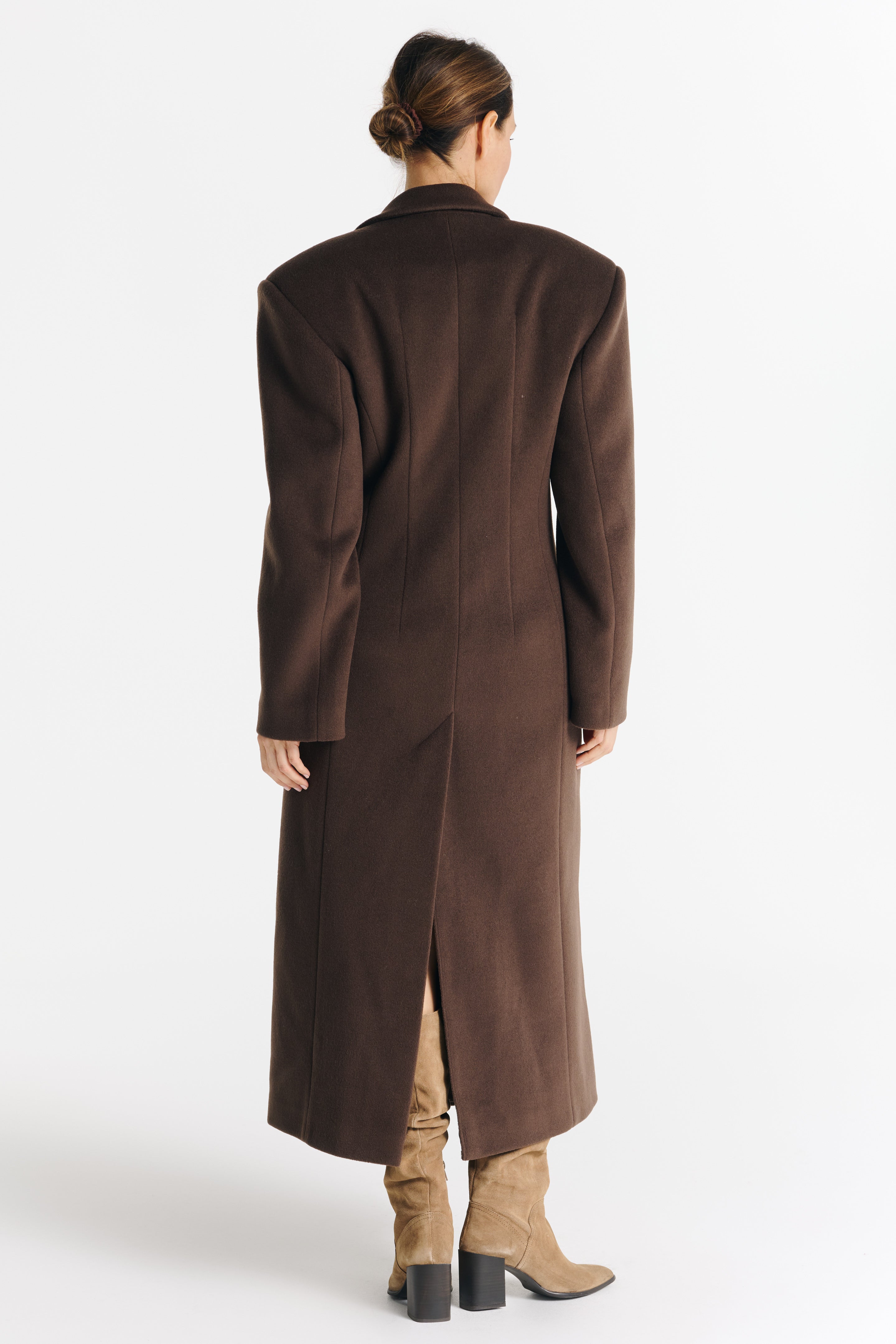 FRANKIE chocolate coat