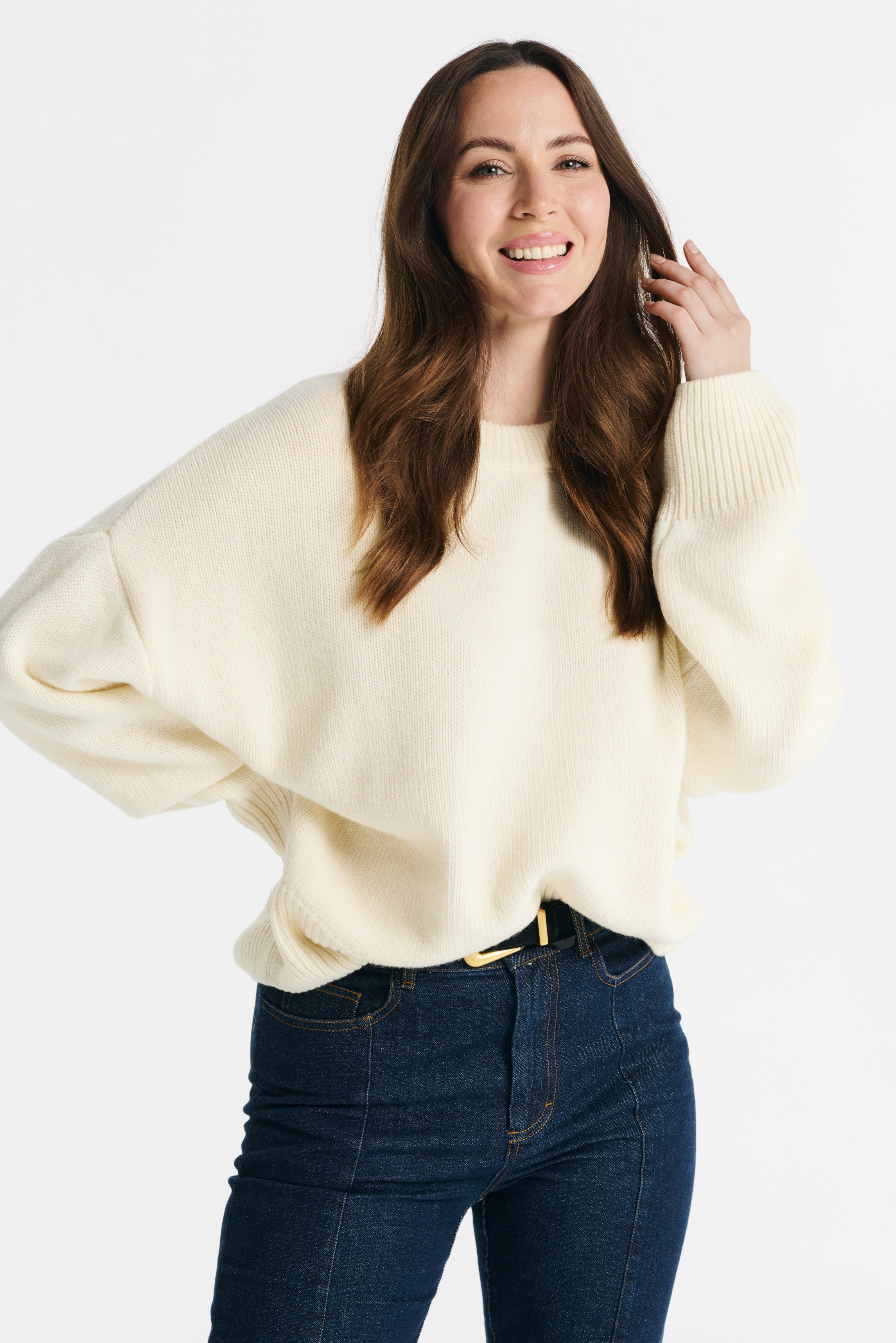 LIVIA ecru sweater