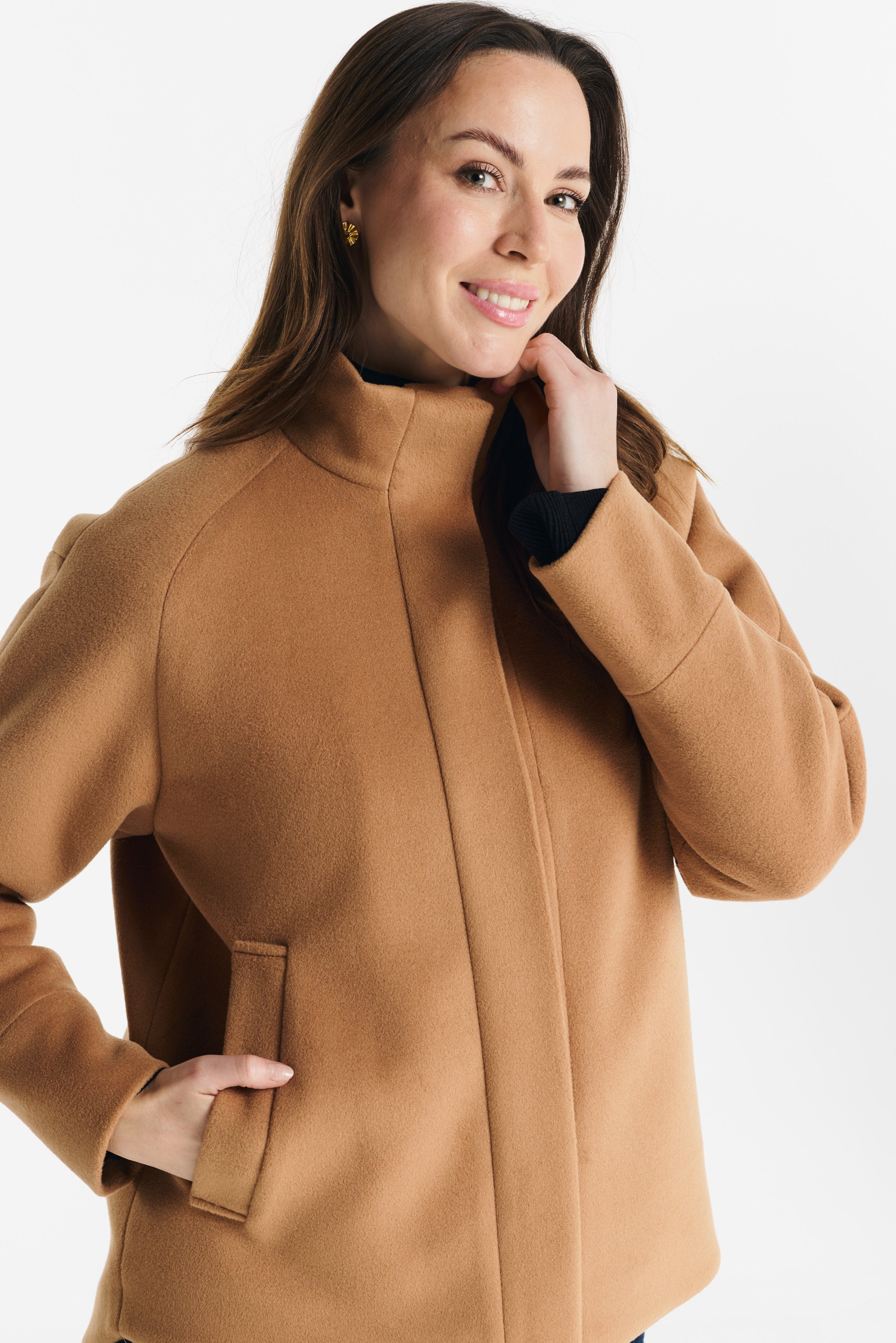 SARA camel jacket