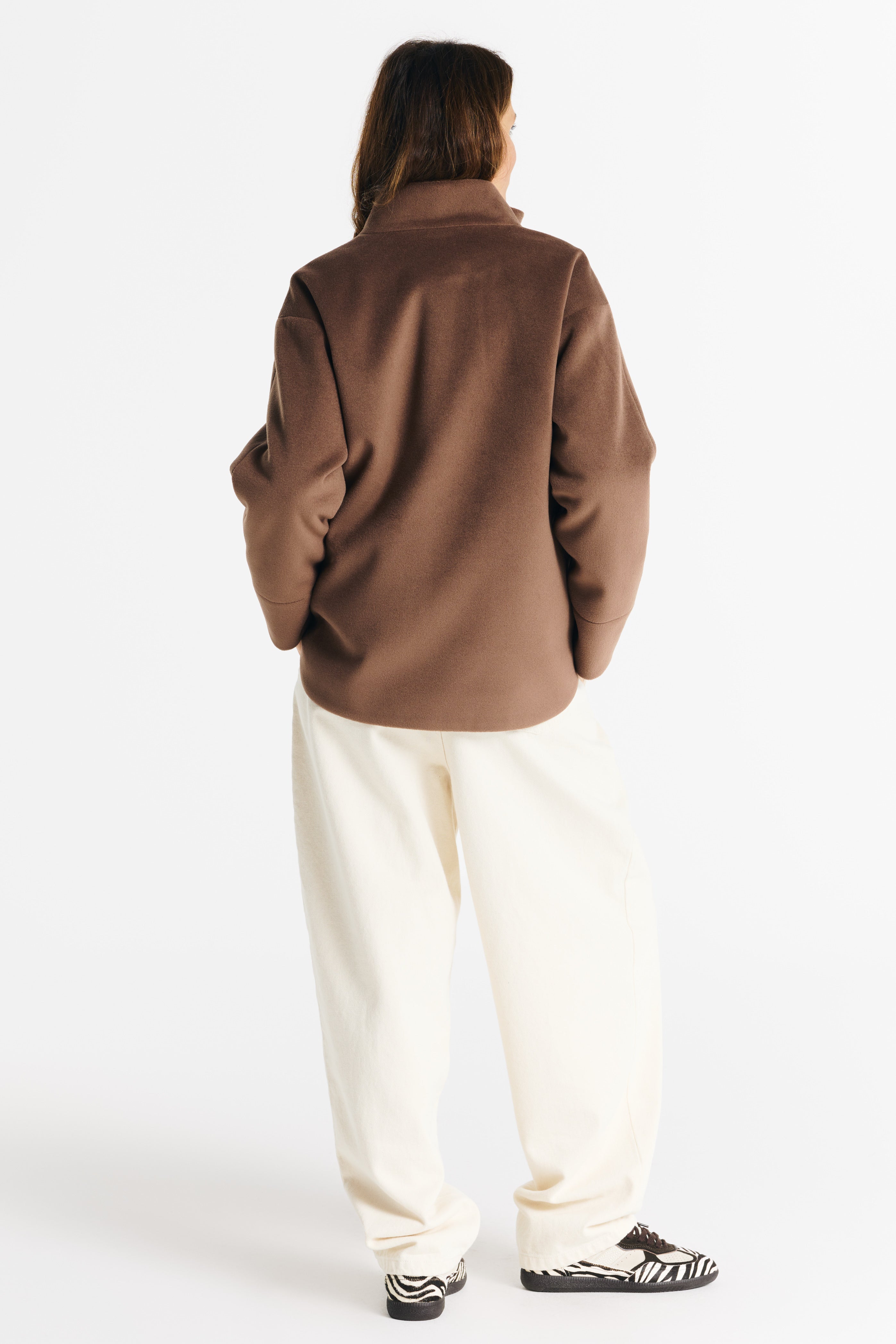 SARA jacket light chocolate