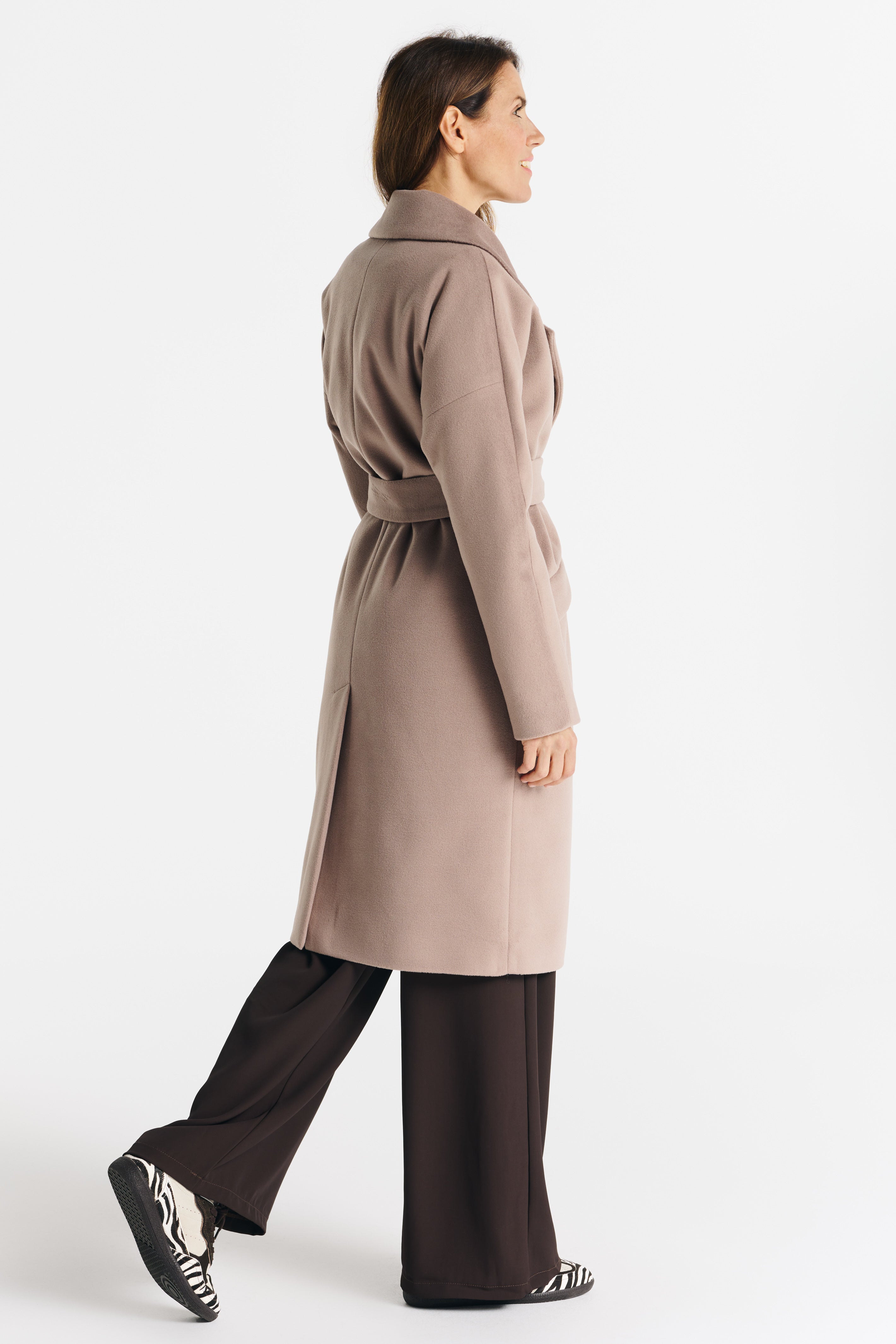 FABIA coat dark beige