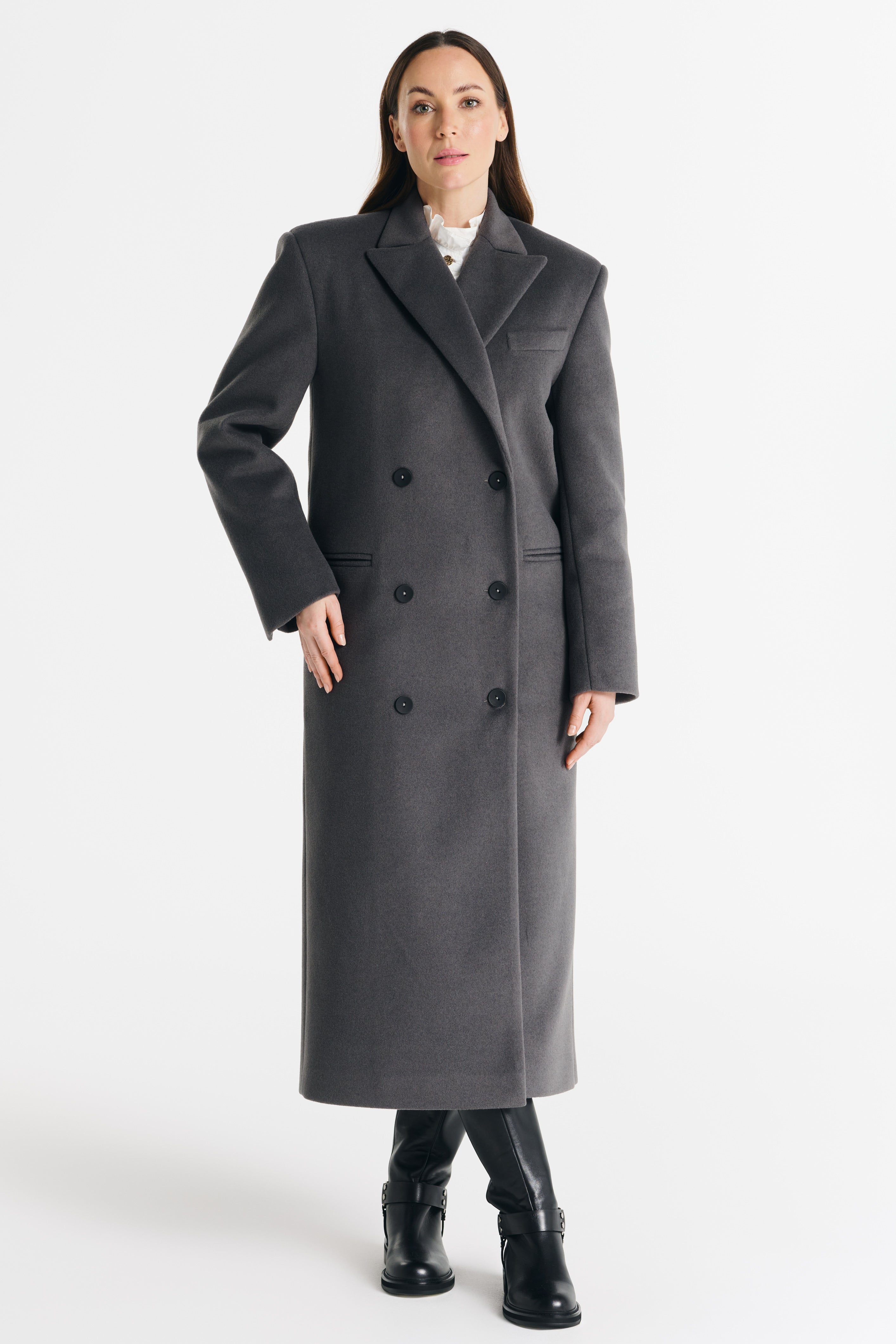 MAGDA coat gray