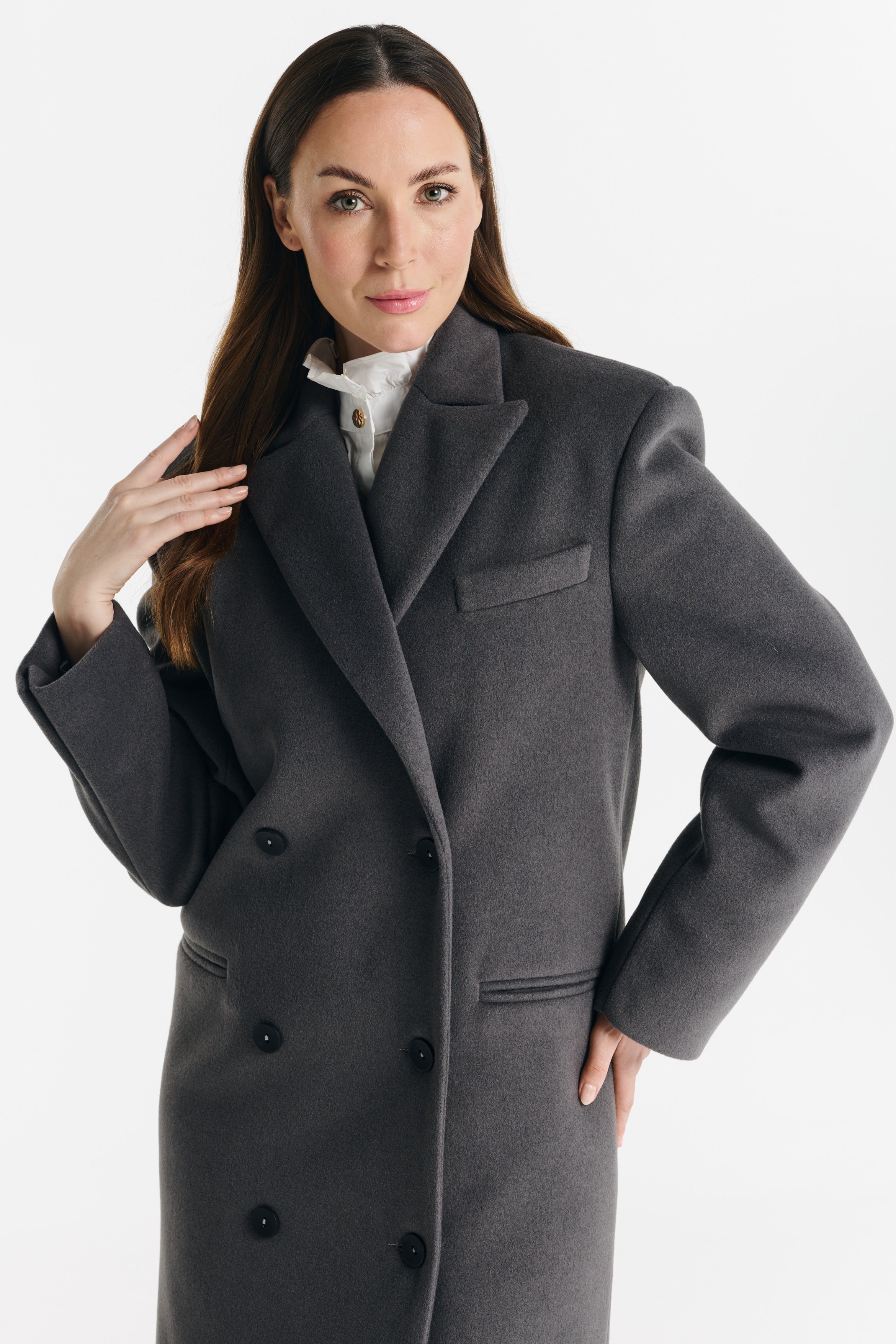 MAGDA coat gray