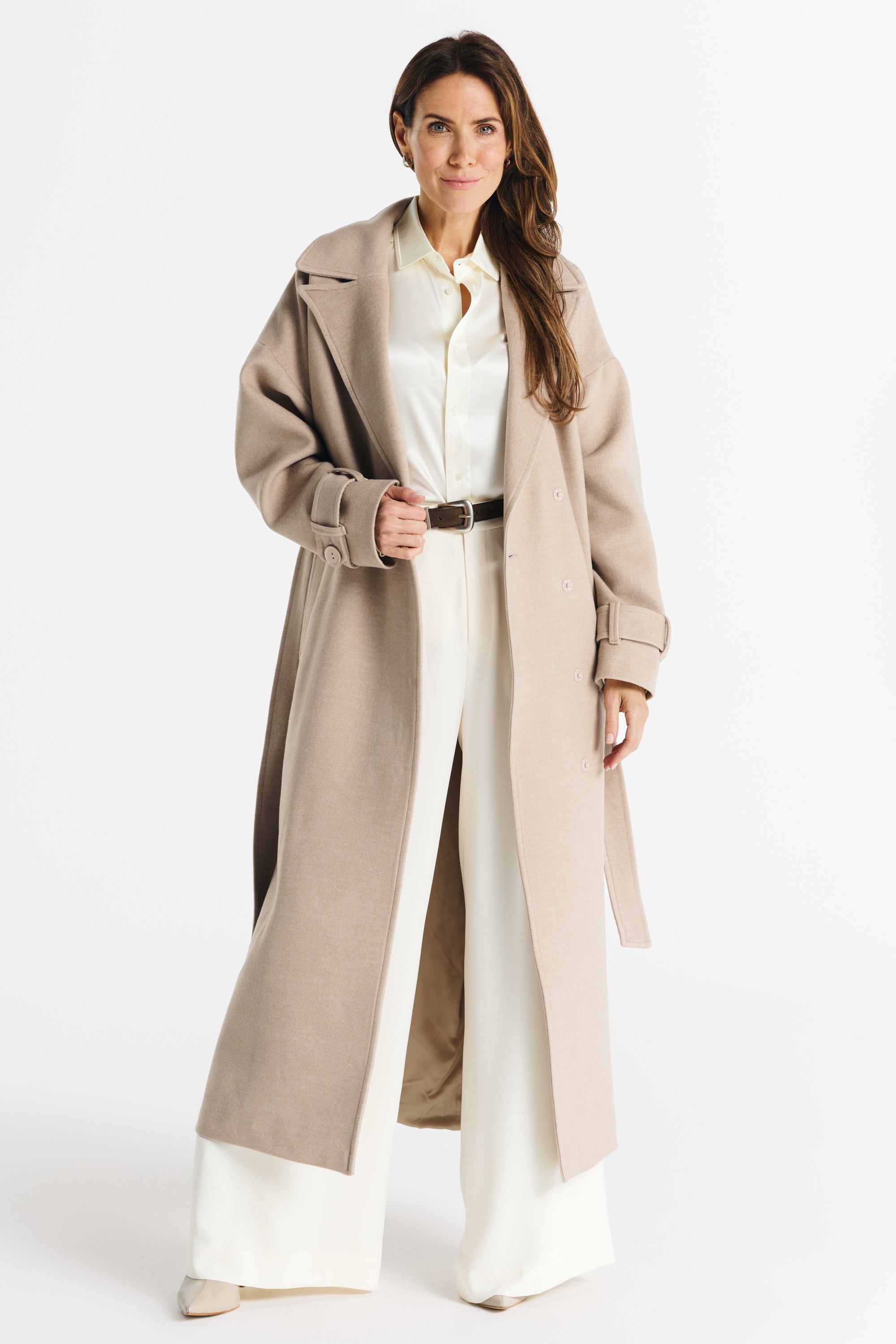SALMA cappuccino coat