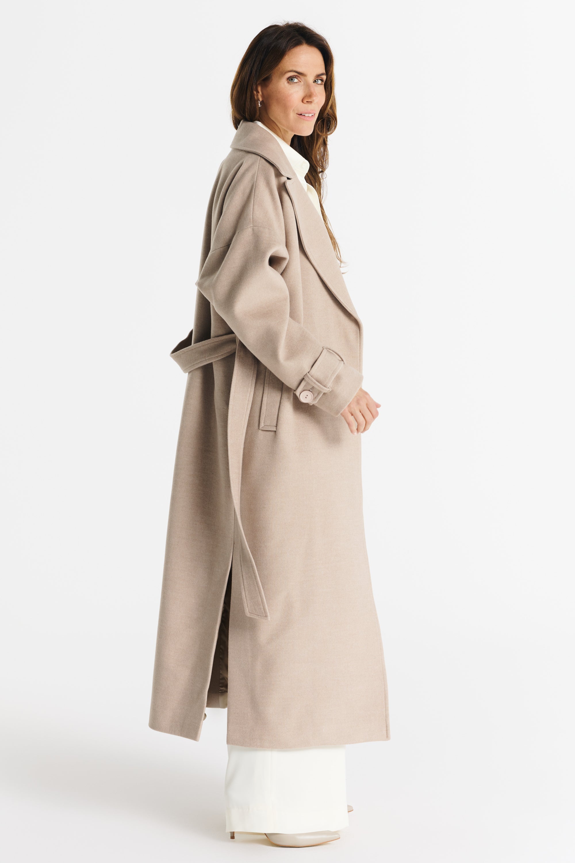 SALMA cappuccino coat