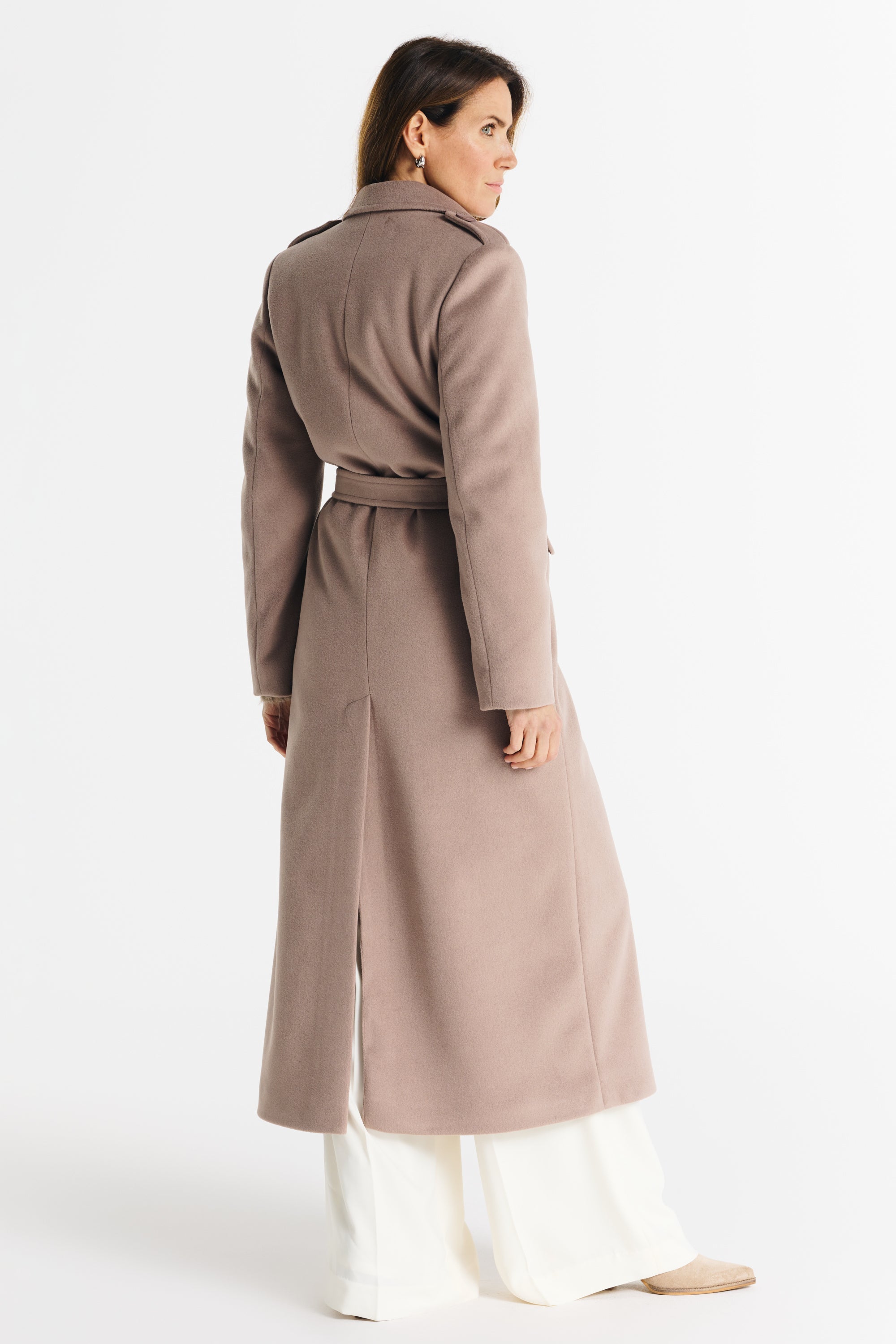 LILIANA coat dark beige