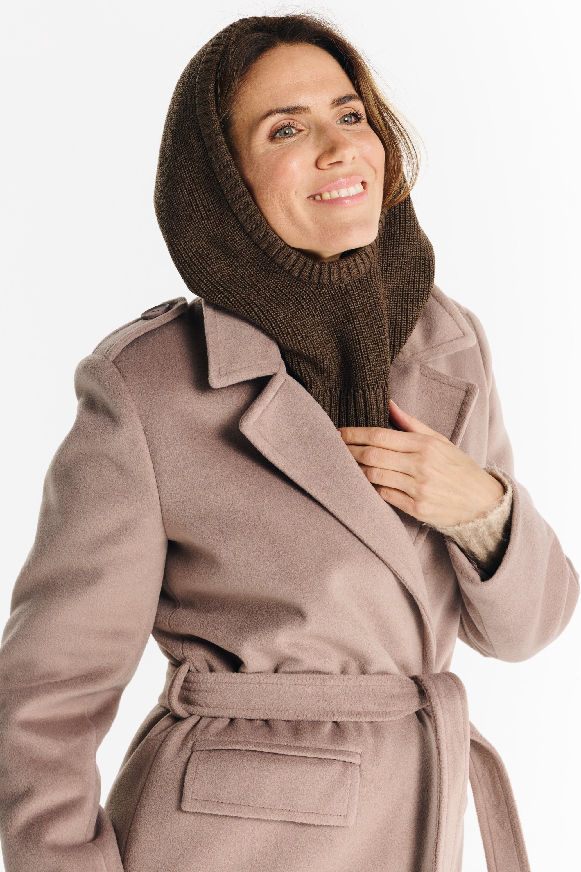 Brown balaclava