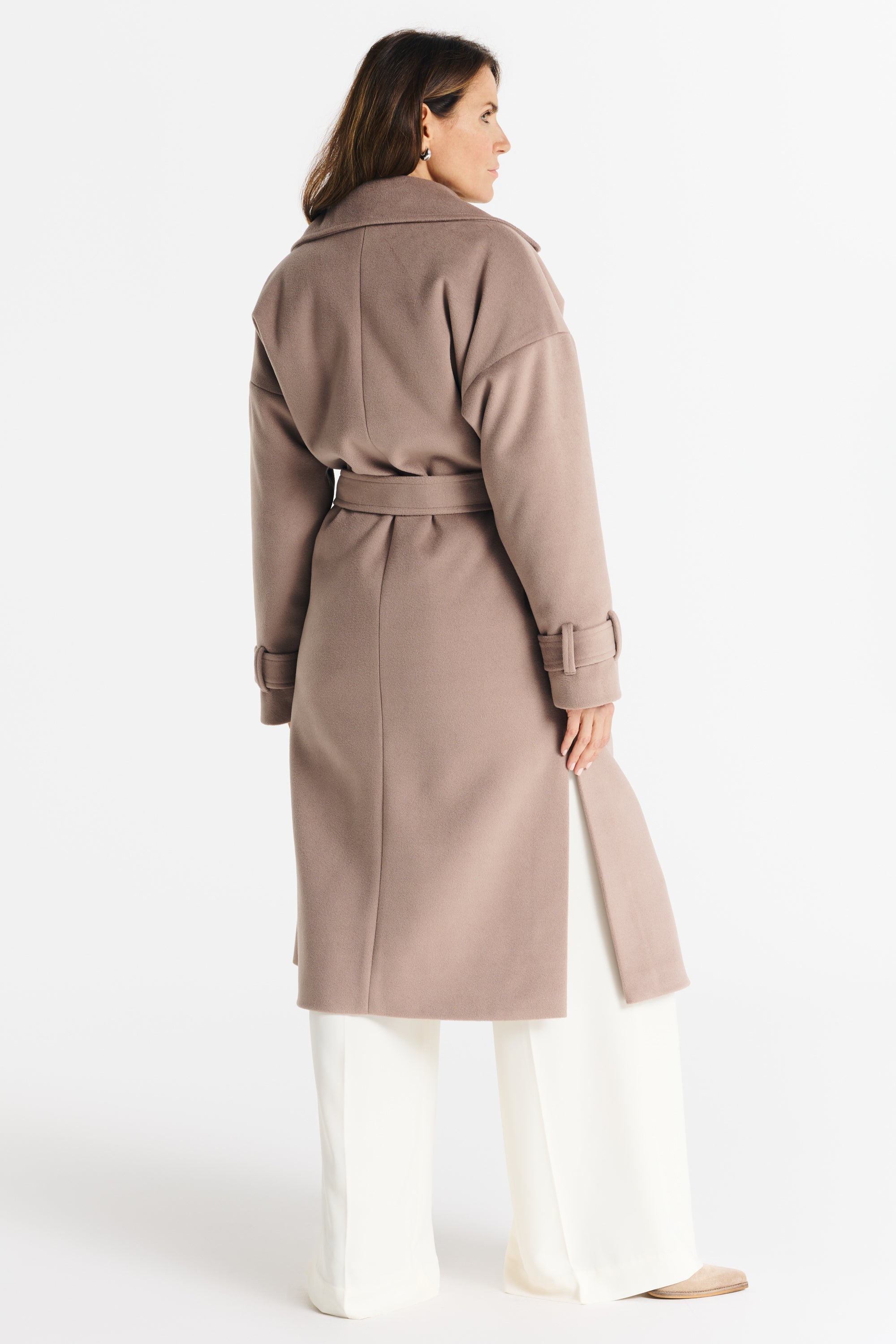LUNA 2.0 coat dark beige