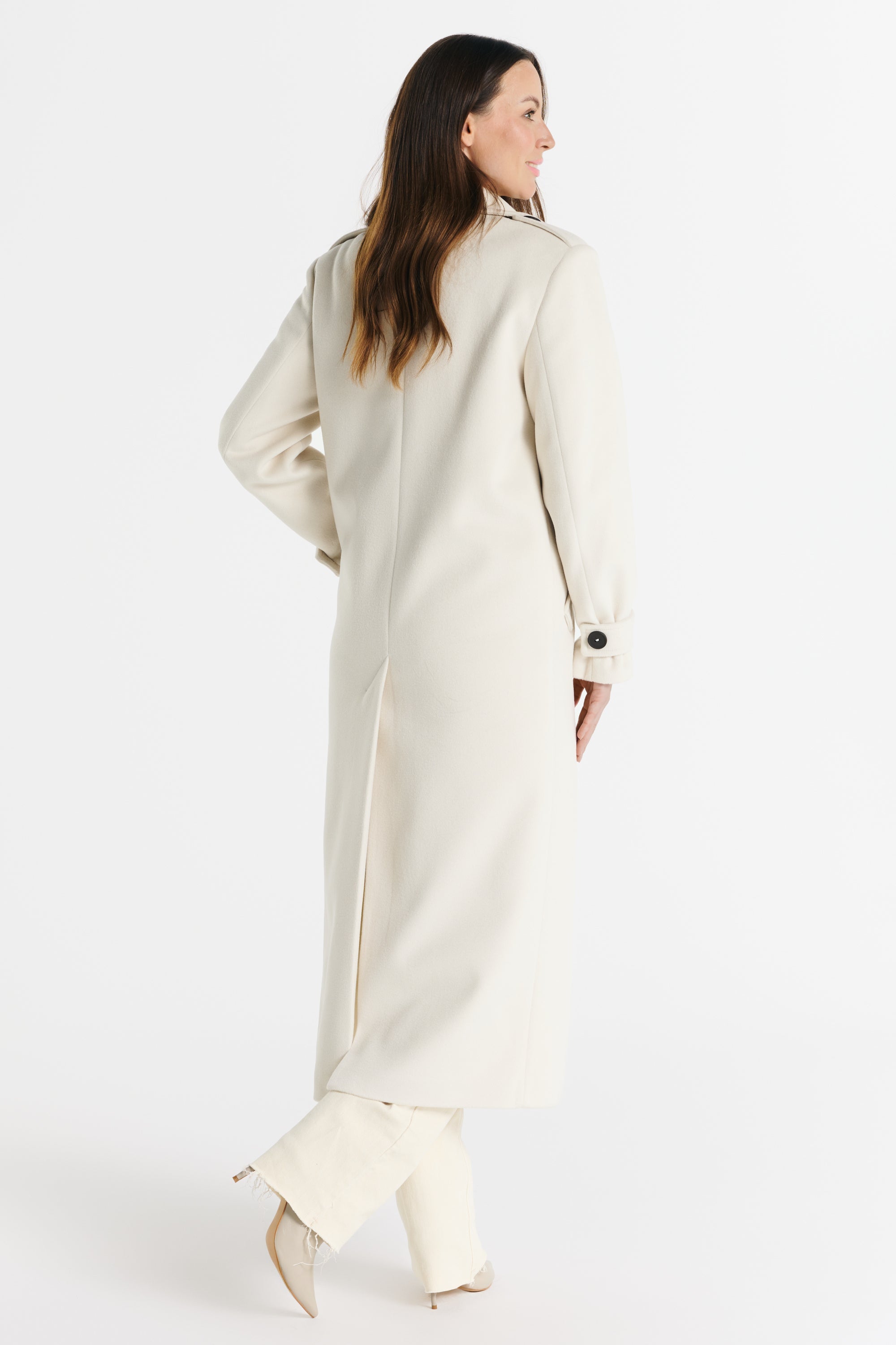 LIDIA ecru coat