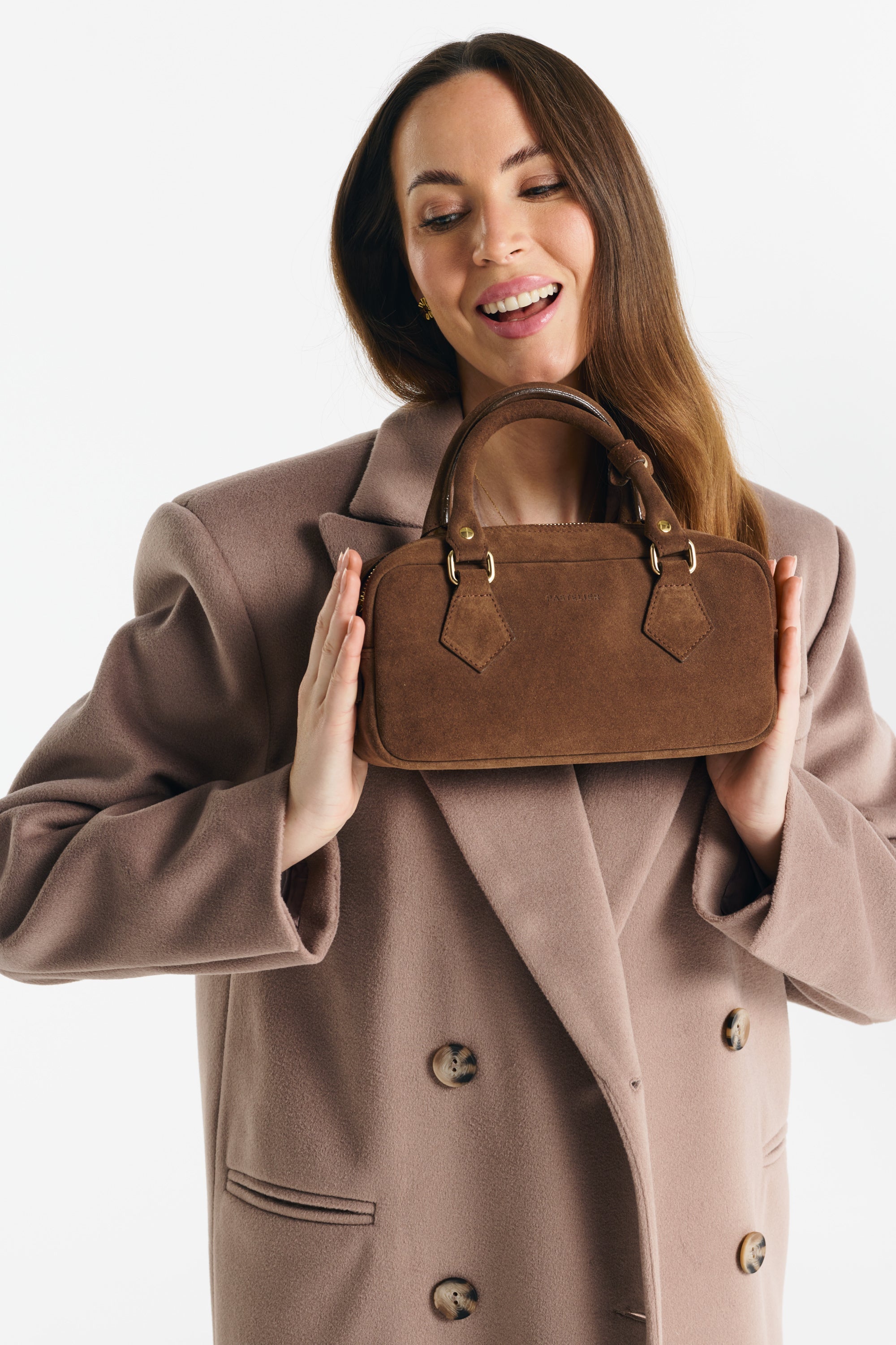 MAGDA coat dark beige