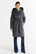 NOELIA midi coat gray