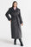 MALWINA maxi coat gray