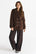 VIOLA chocolate herringbone jacket