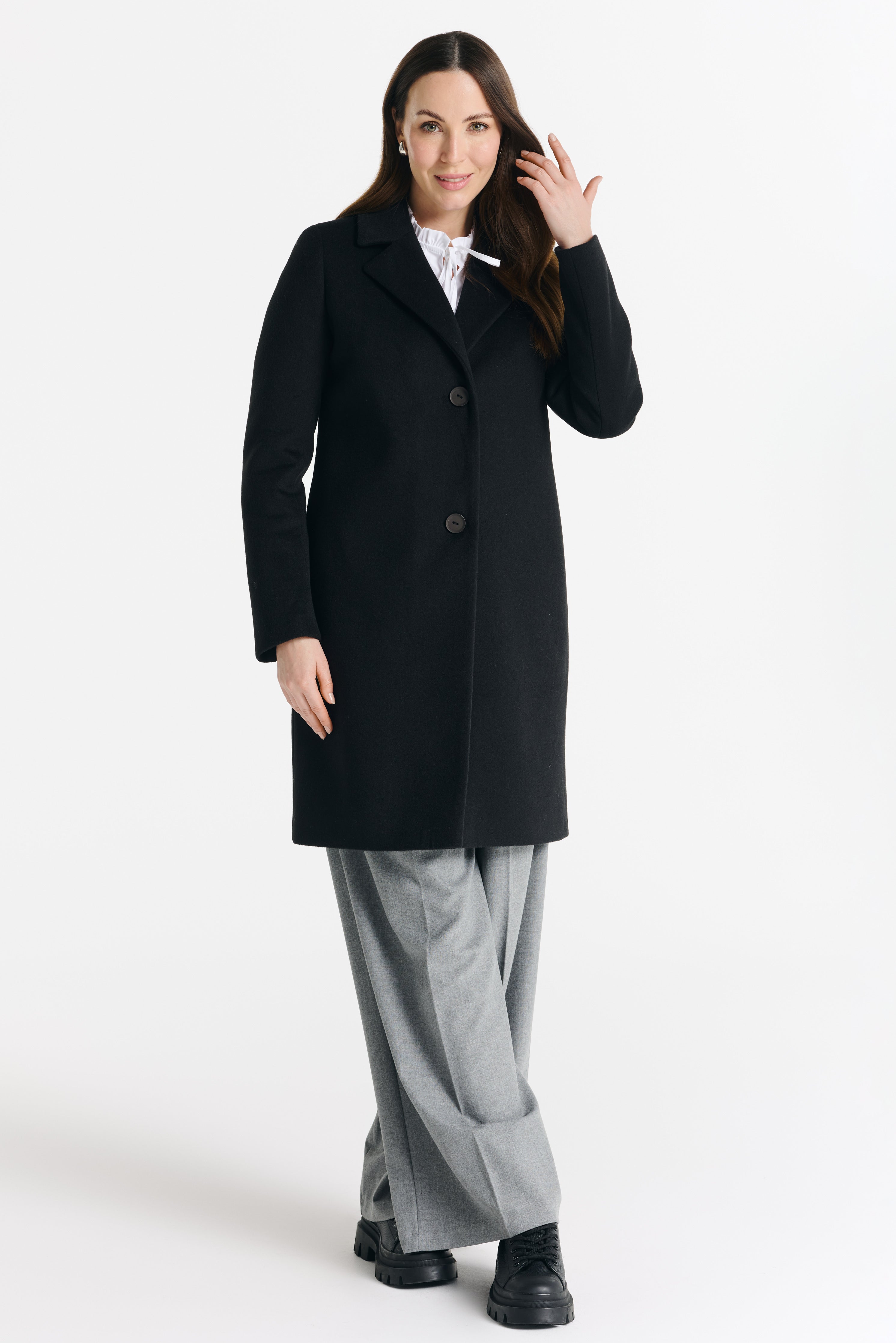 TOLLA coat black