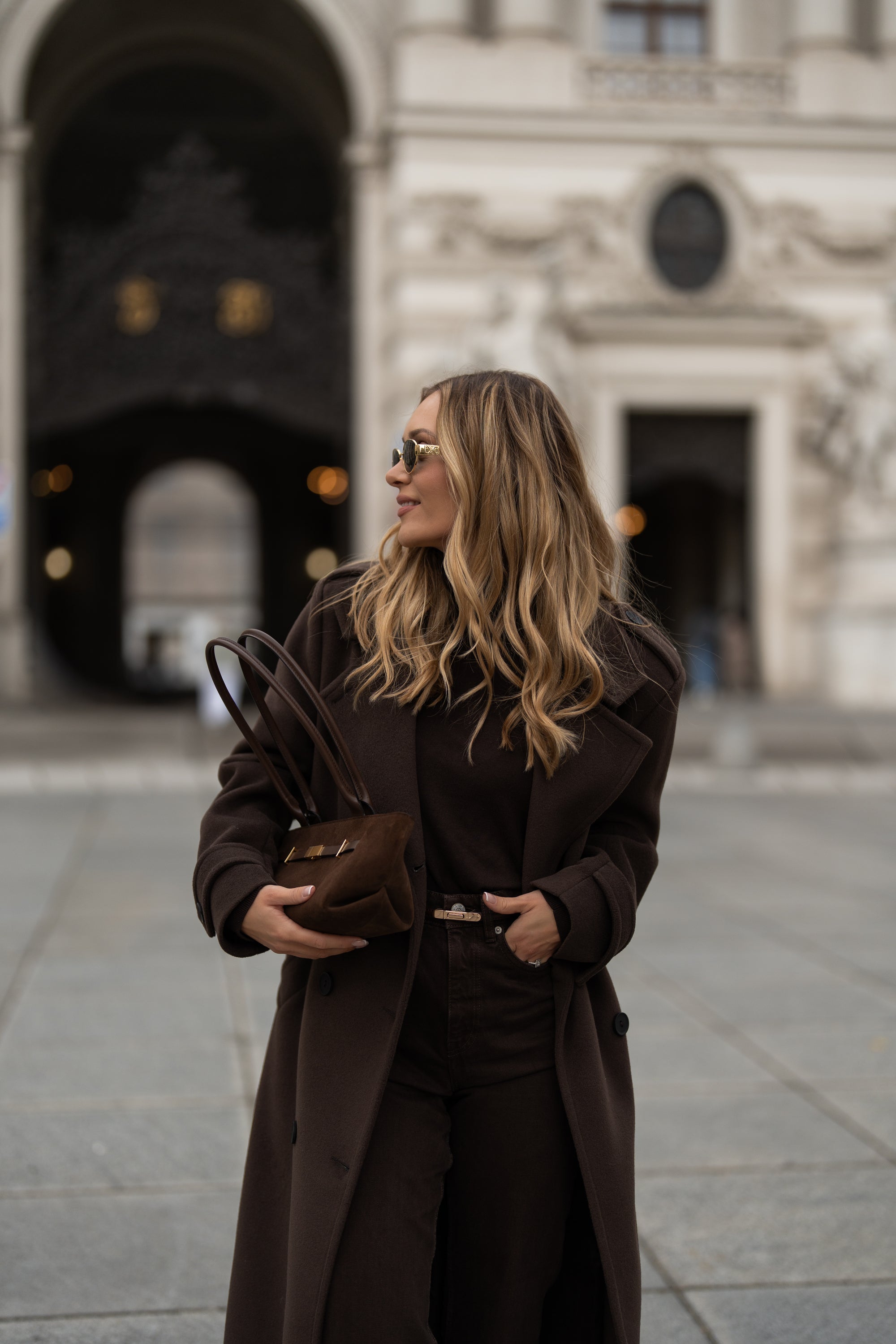 LIDIA chocolate coat