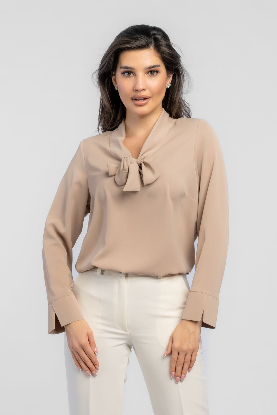 ARIA cappuccino blouse
