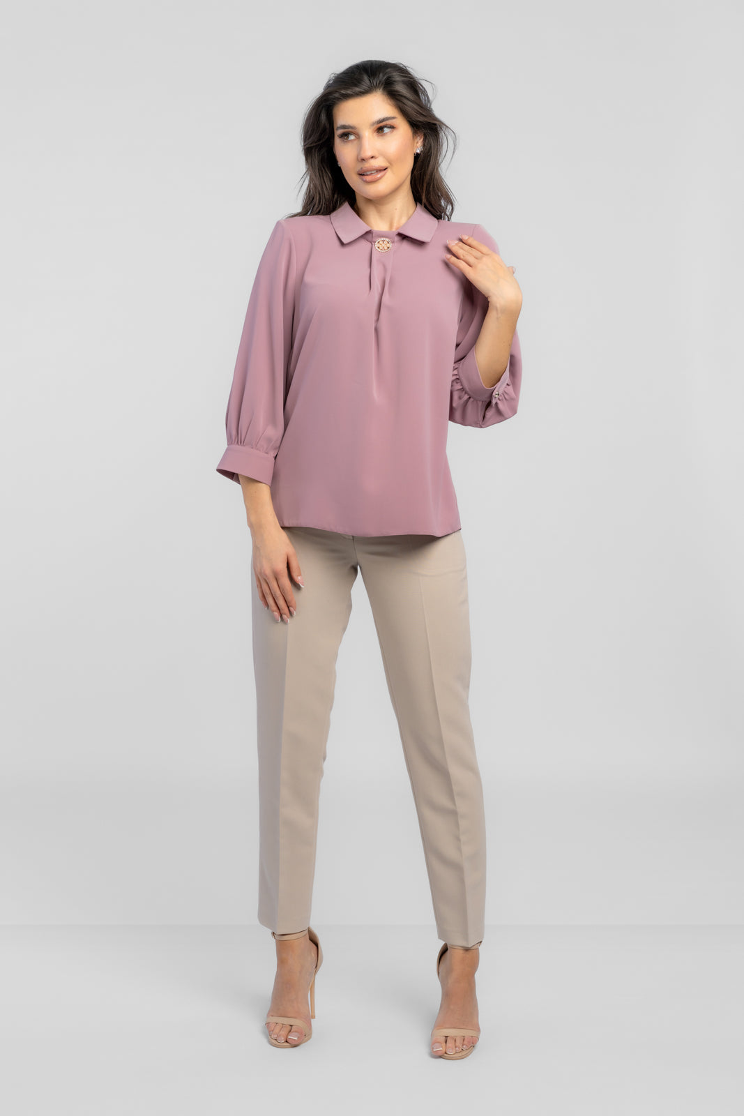LILY heather blouse