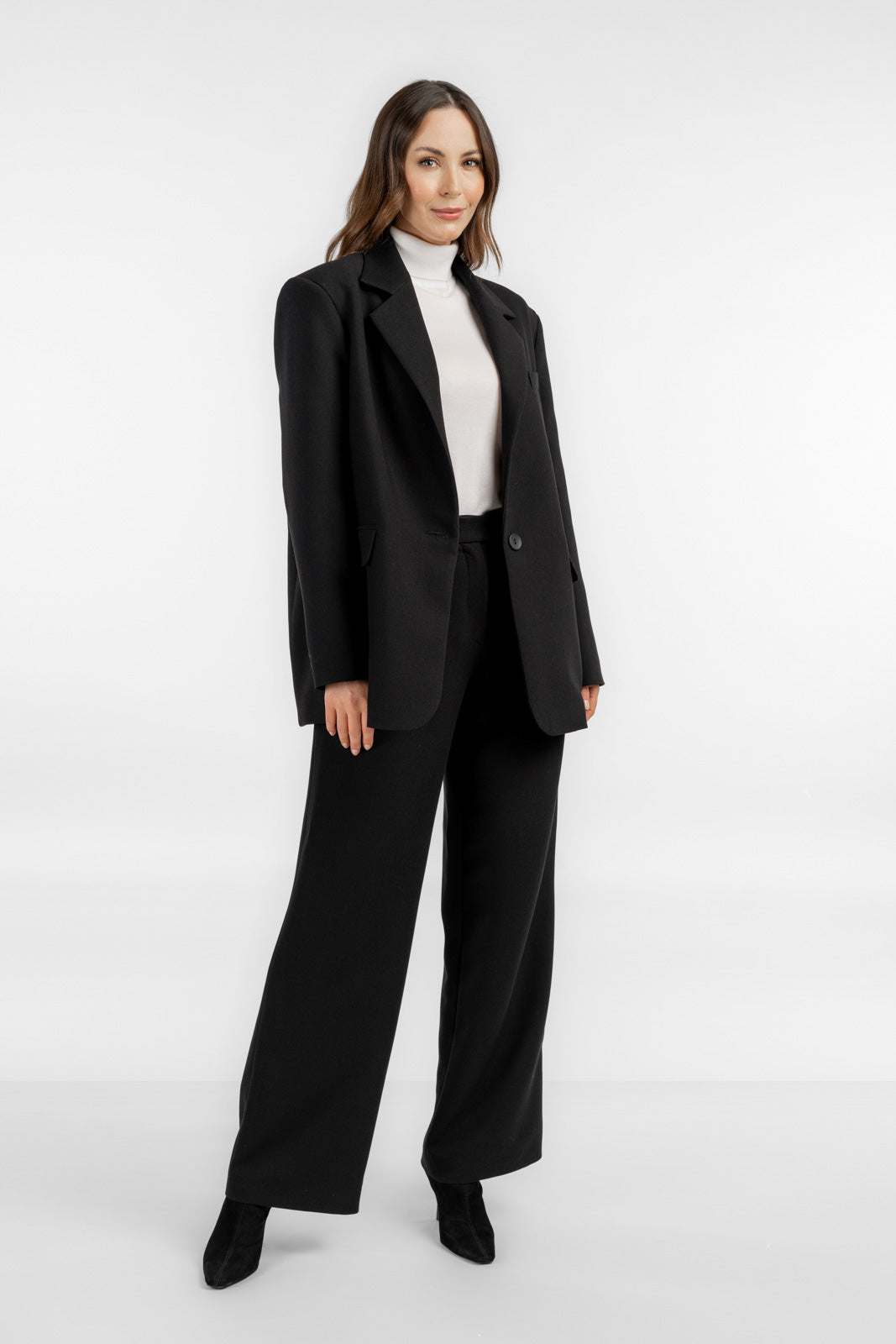 ADELA women's suit, black