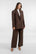 ADELA women's suit, chocolate