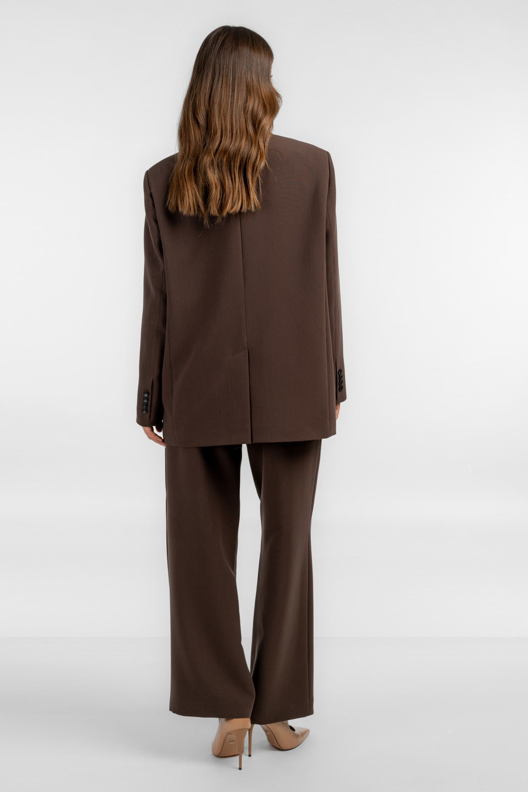 ADELA women's suit, chocolate