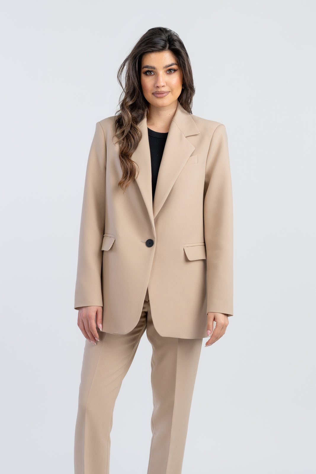 ALISON women's suit camel