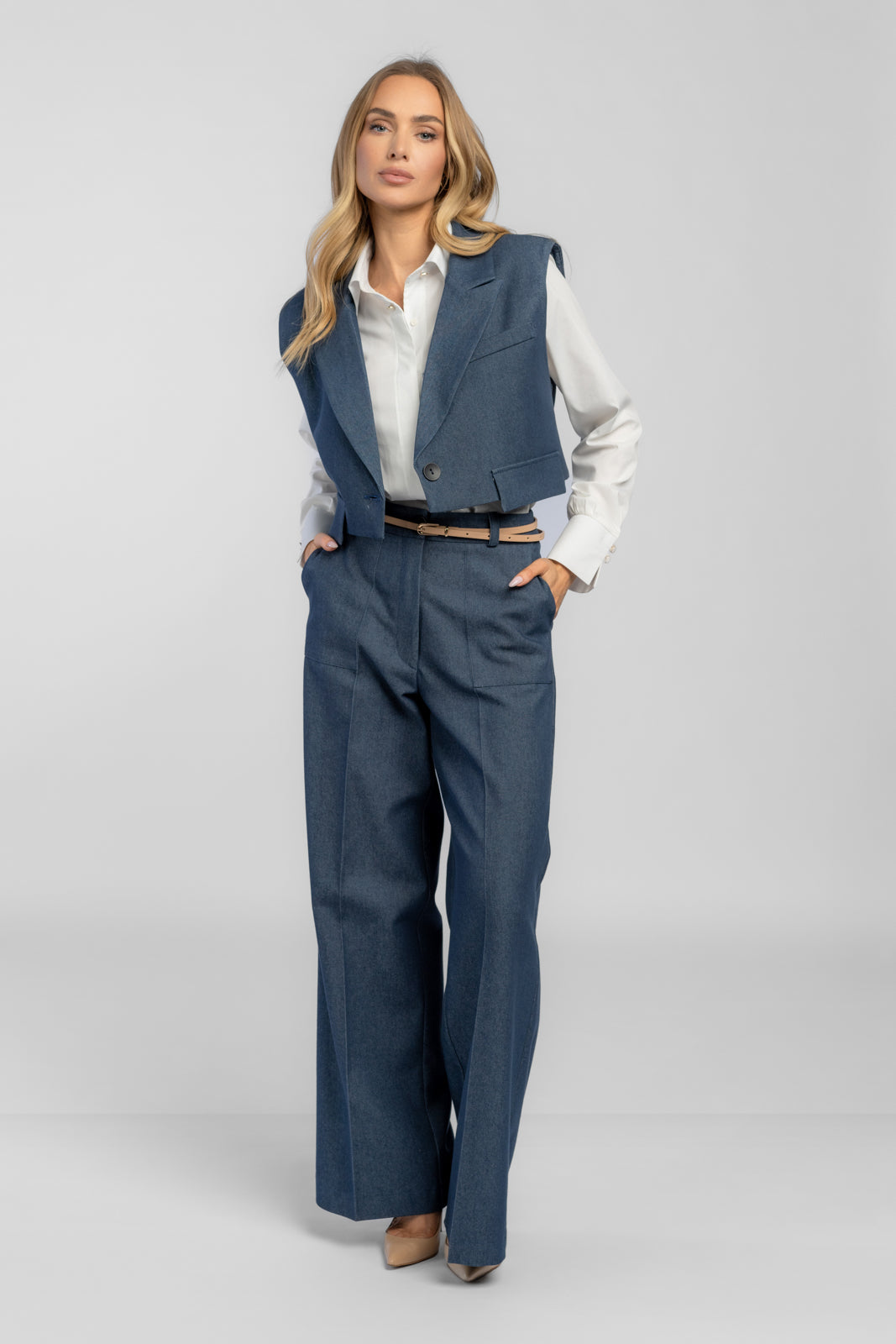 ELIZABETH women's suit blue