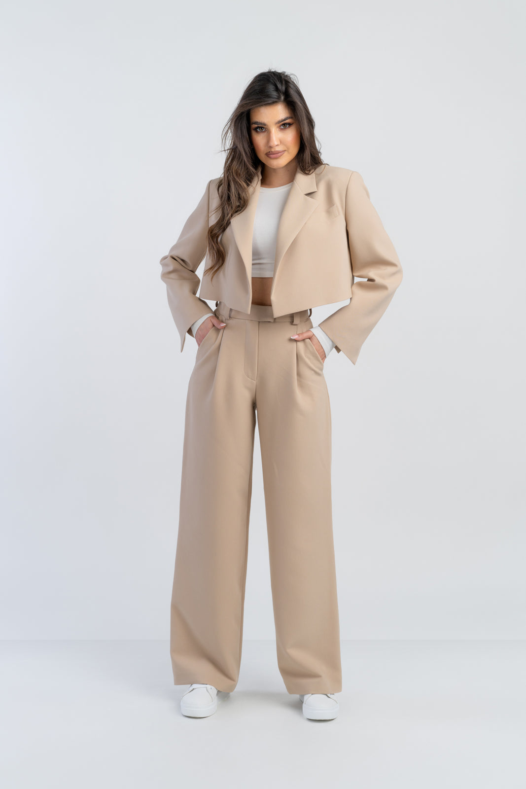 EMILY women's suit camel