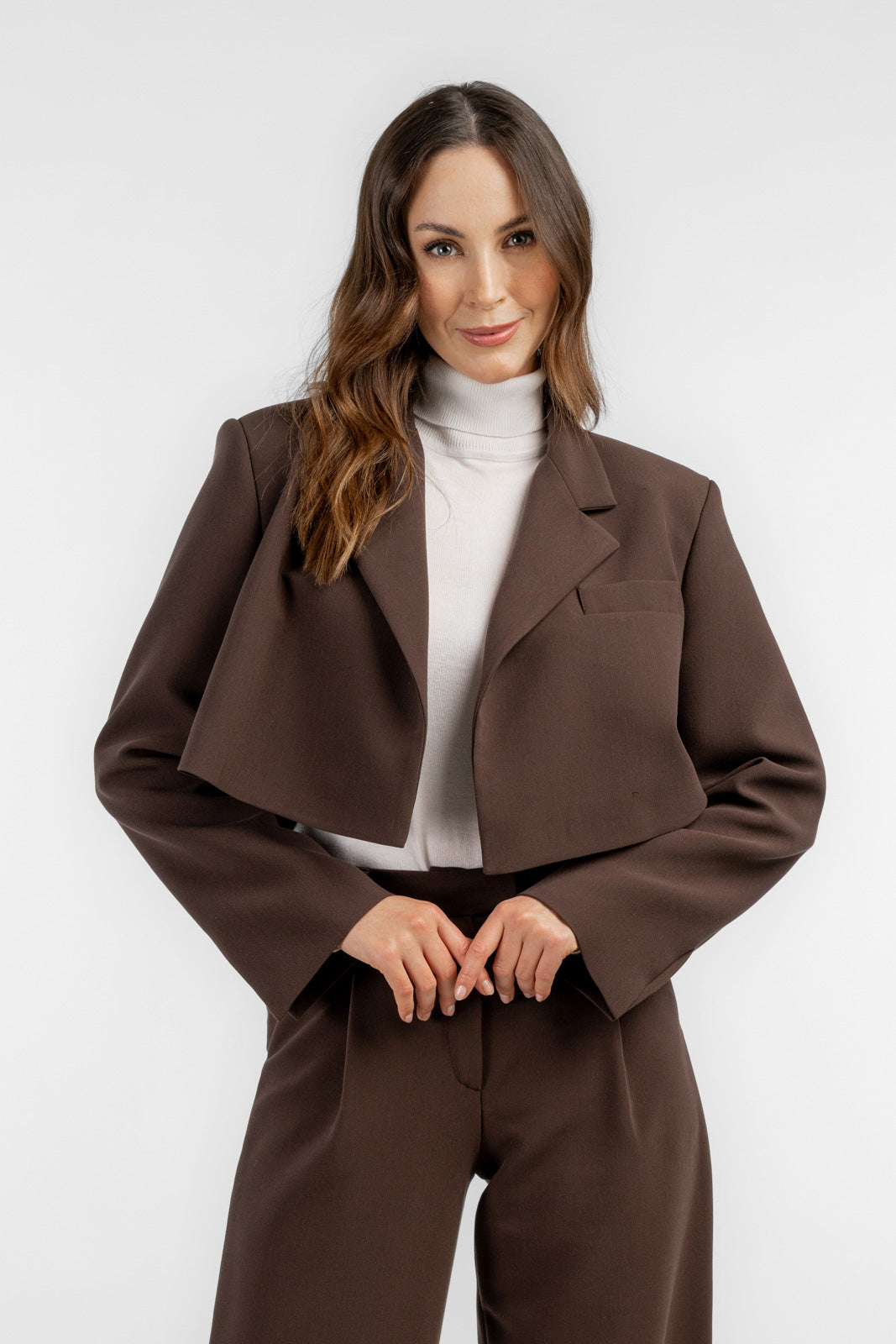EMILY women's suit chocolate