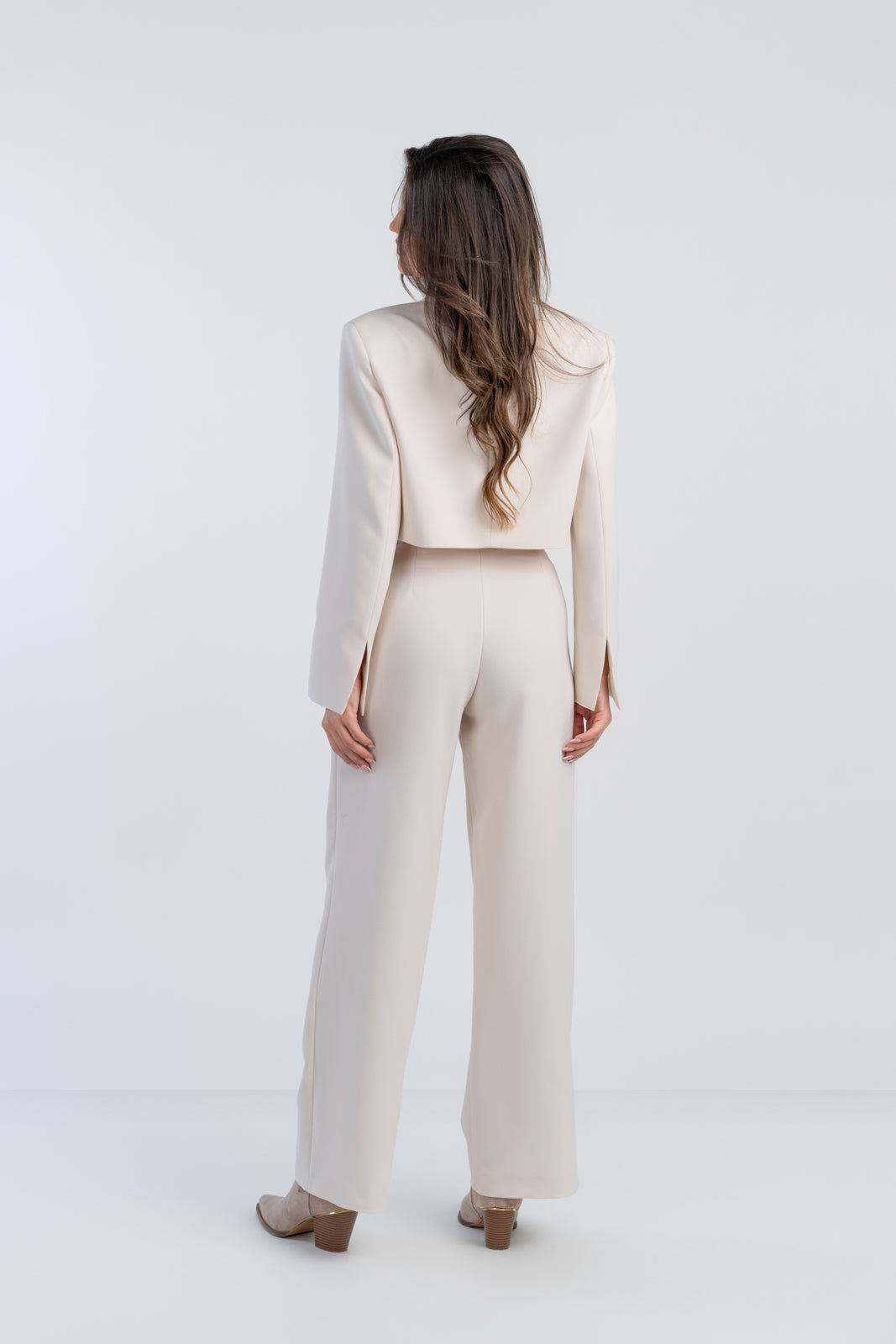 EMILY cream women's suit