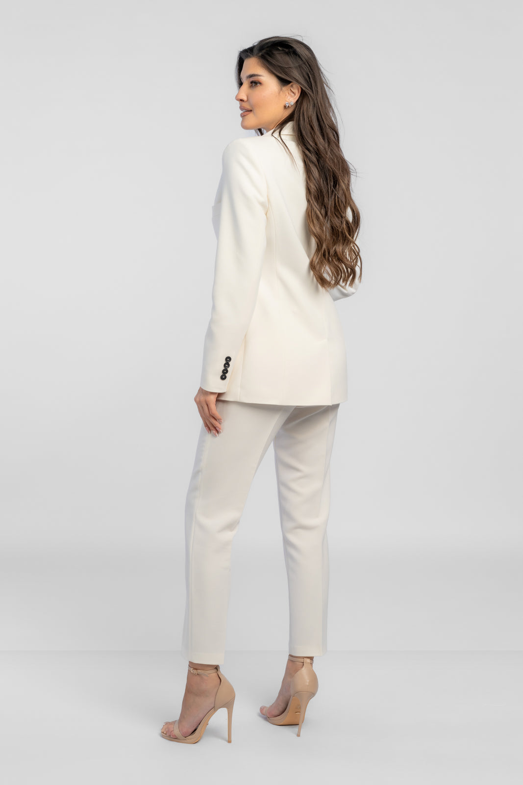 Women's suit MARTYNA cream