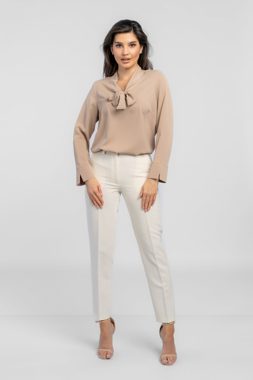 Women's suit MARTYNA cream
