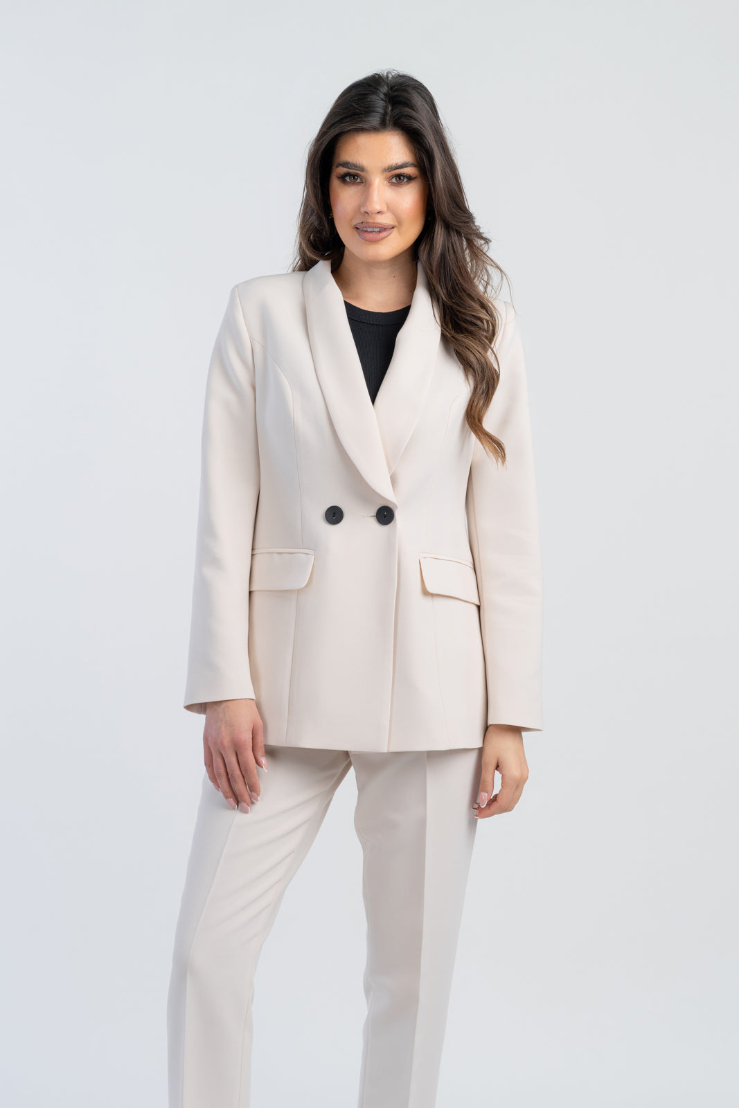 NADIA cream women's suit