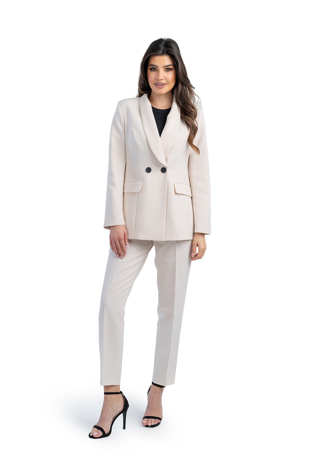NADIA cream women's suit