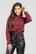 NOEMI burgundy shirt