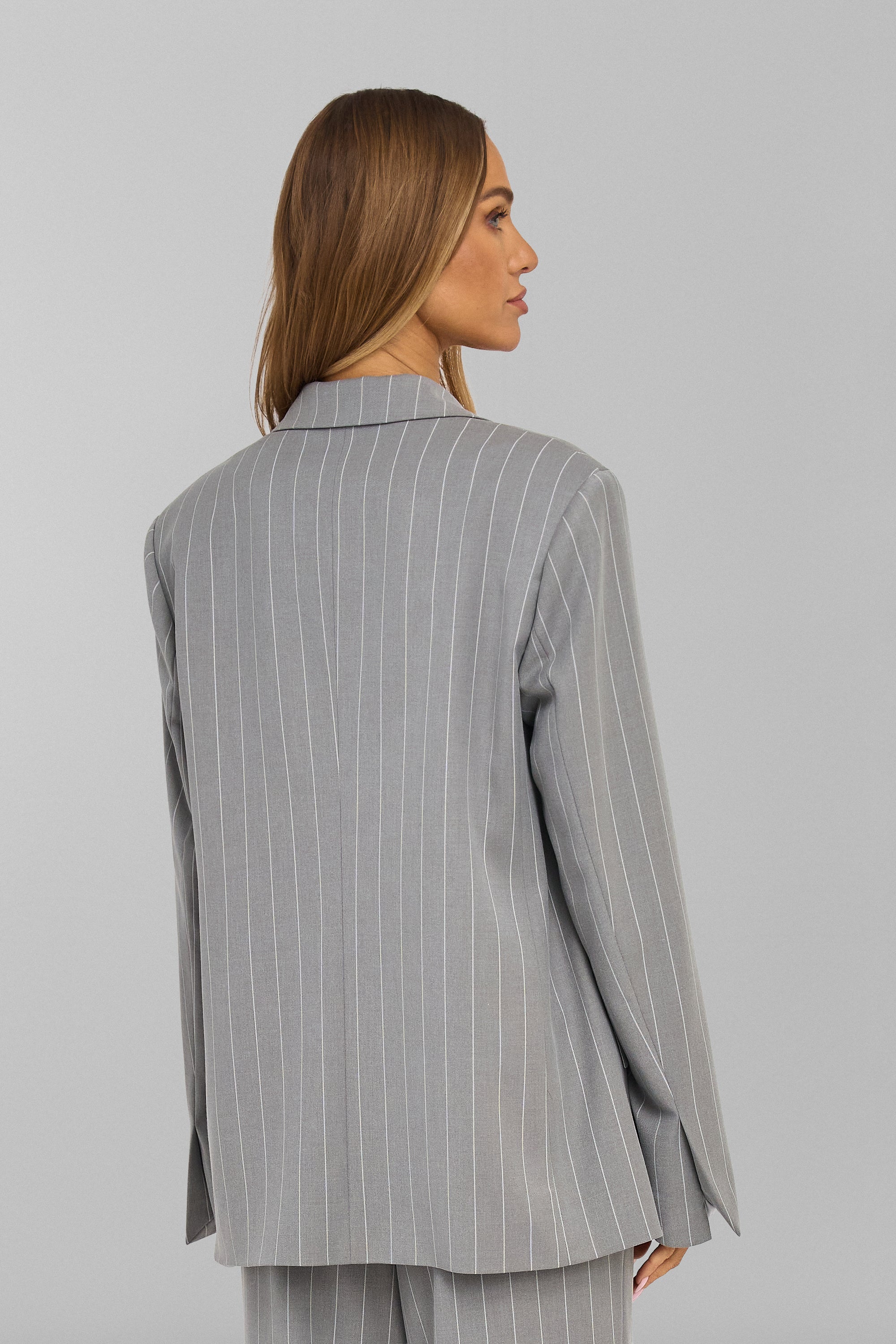 LISA jacket, gray stripes
