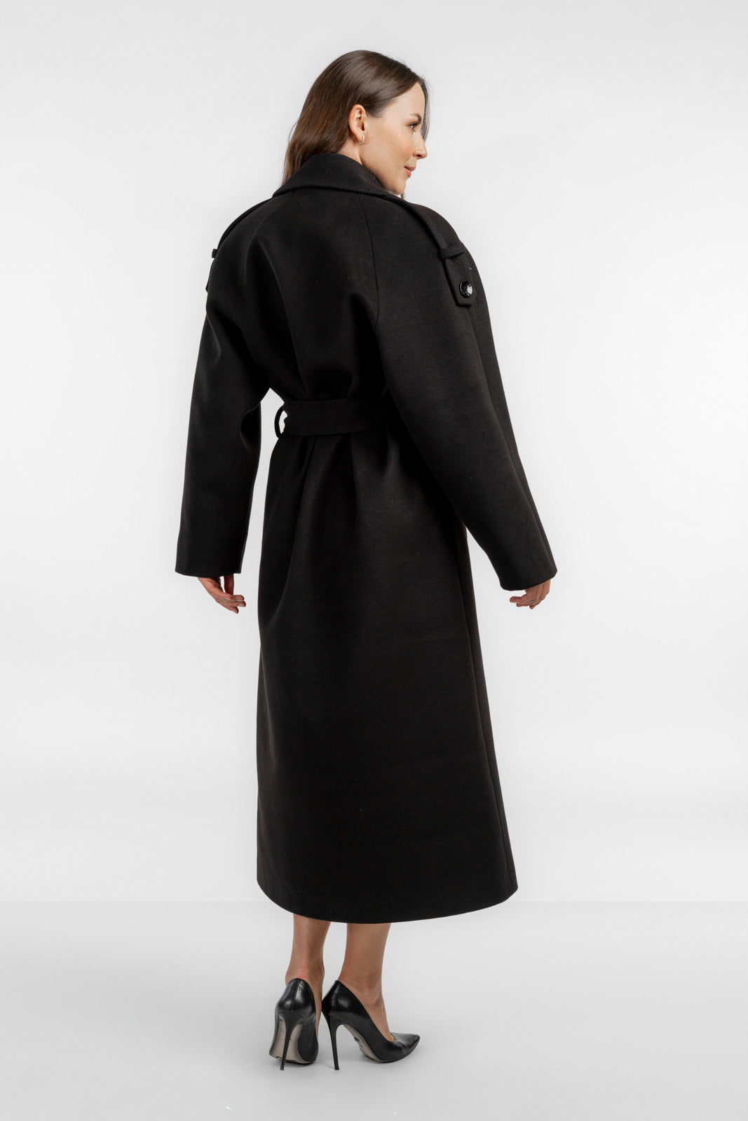 ALIANA coat black