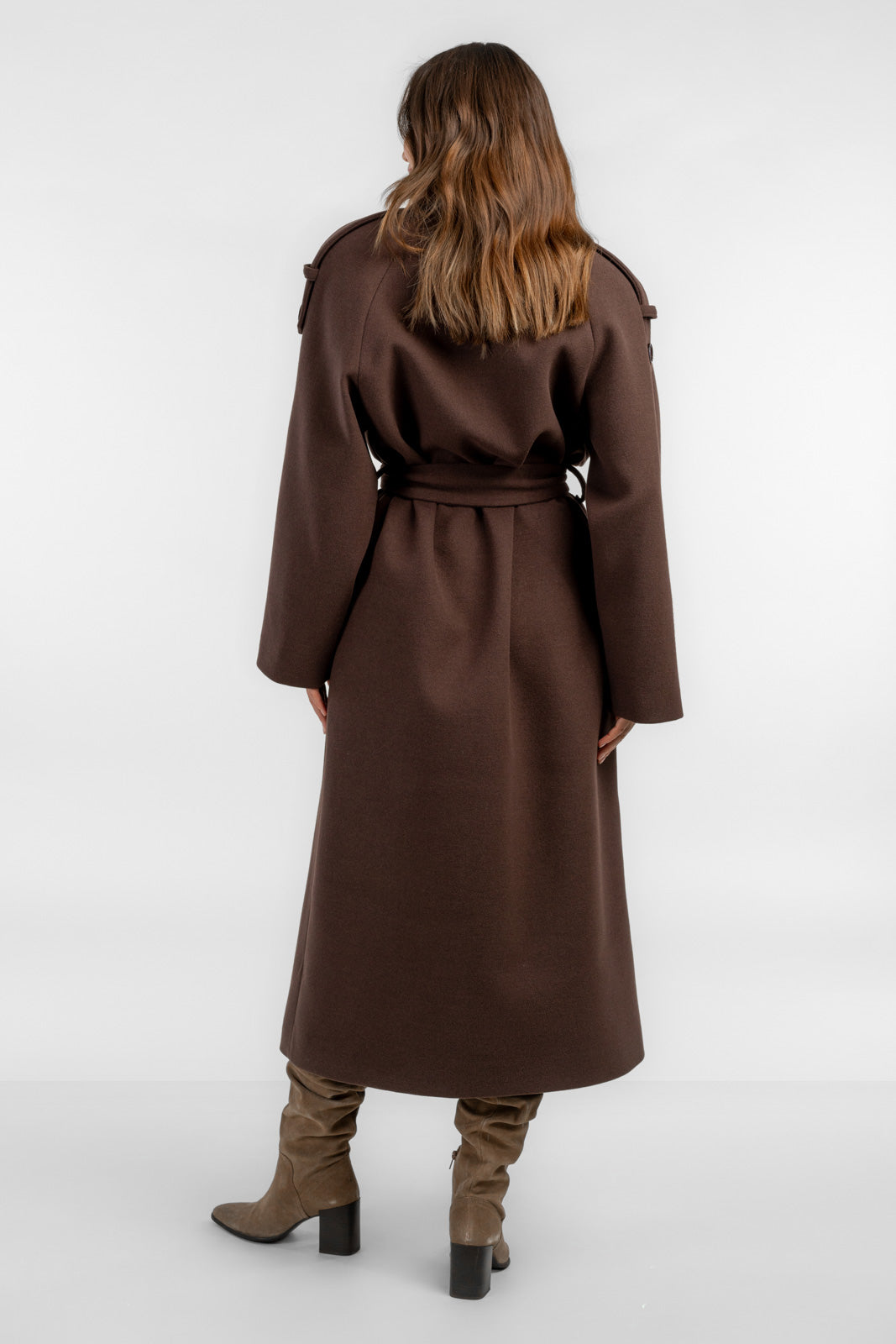 ALIANA chocolate coat