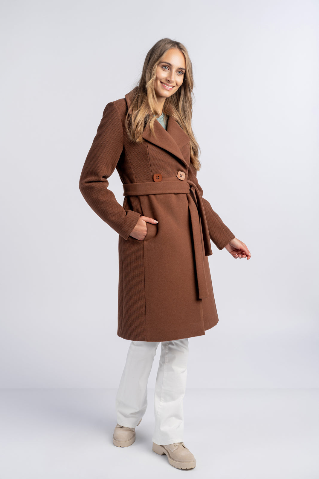 BRYGIDA camel coat