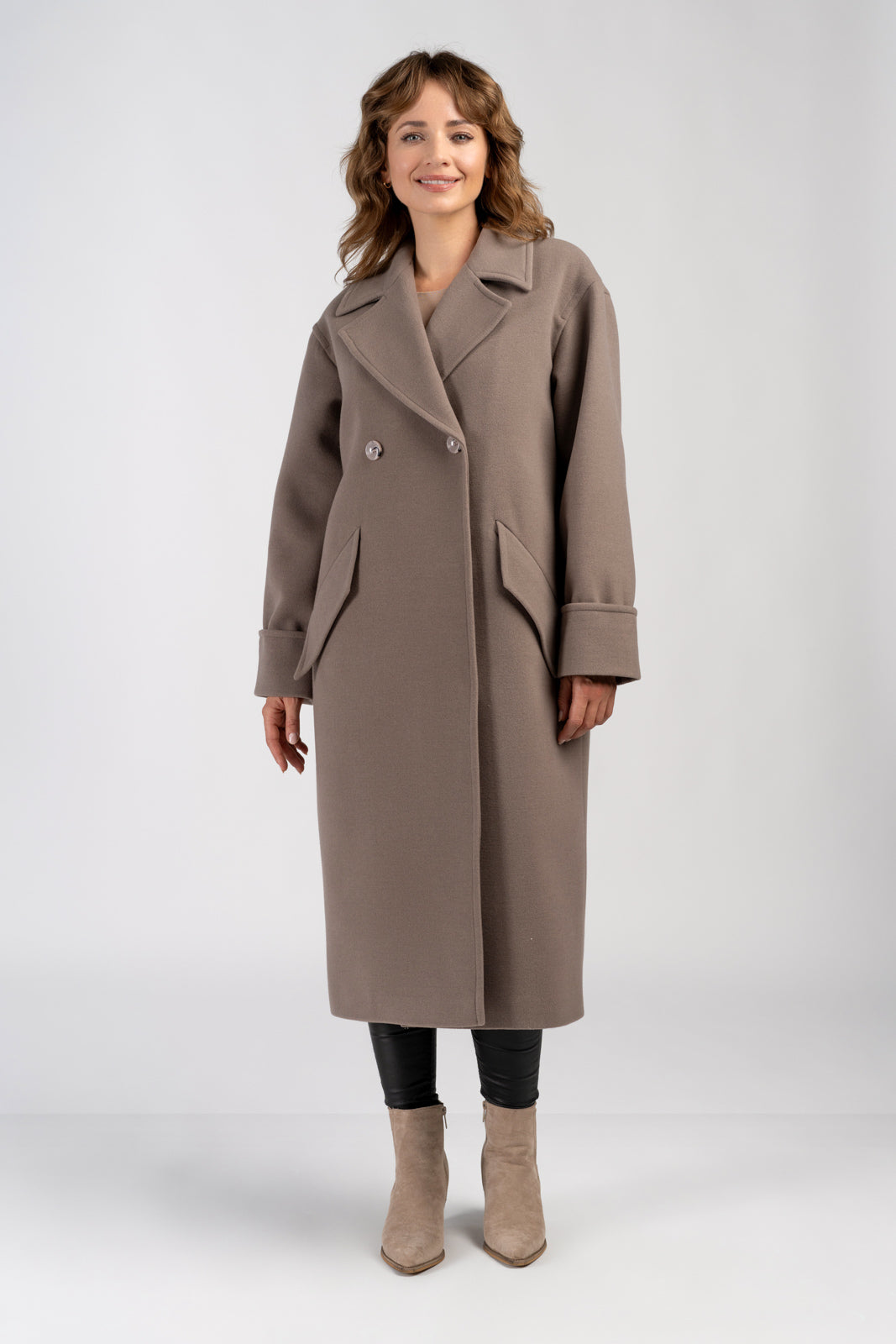 CAMILLA light brown coat