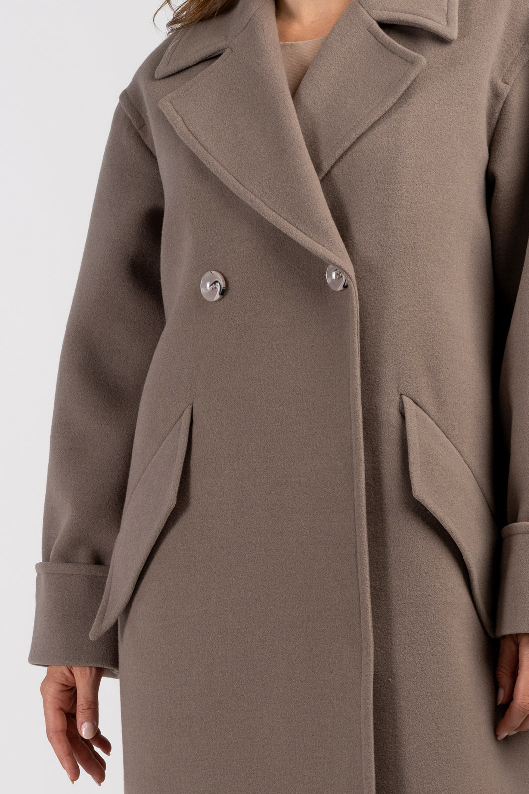 CAMILLA light brown coat