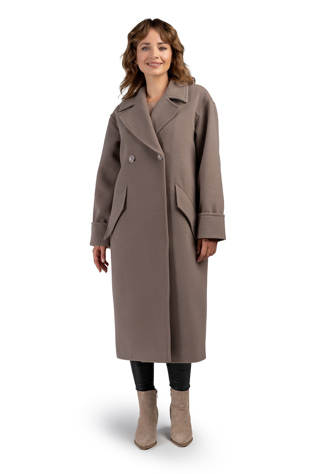 CAMILLA light brown coat