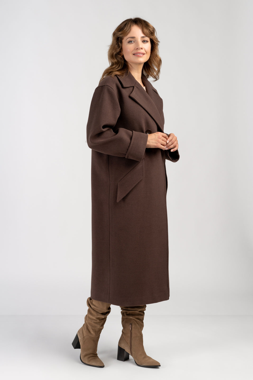 CAMILLA chocolate coat