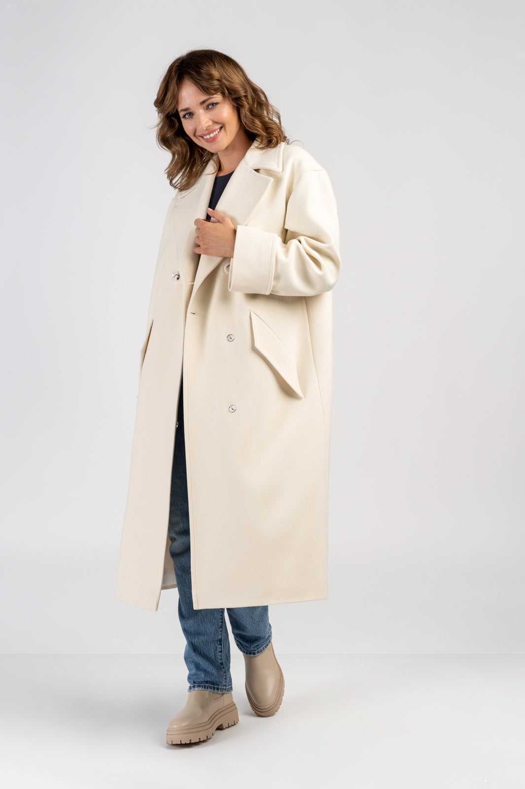 CAMILLA ecru coat