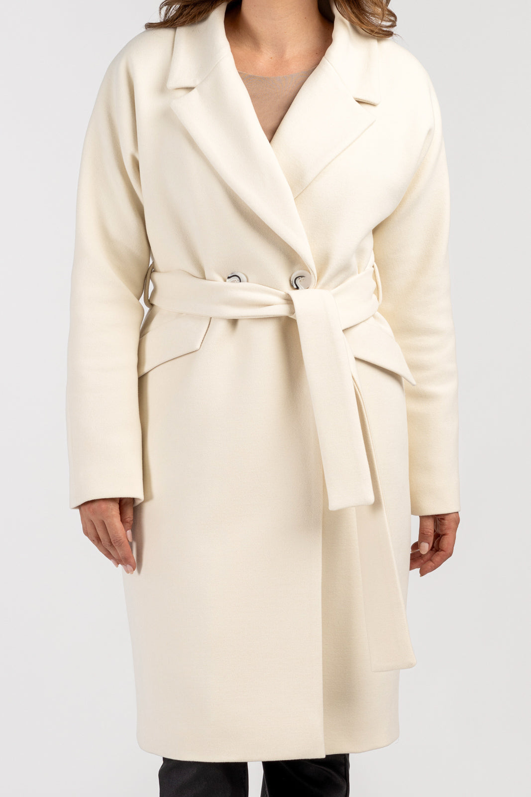 FABIA ecru coat